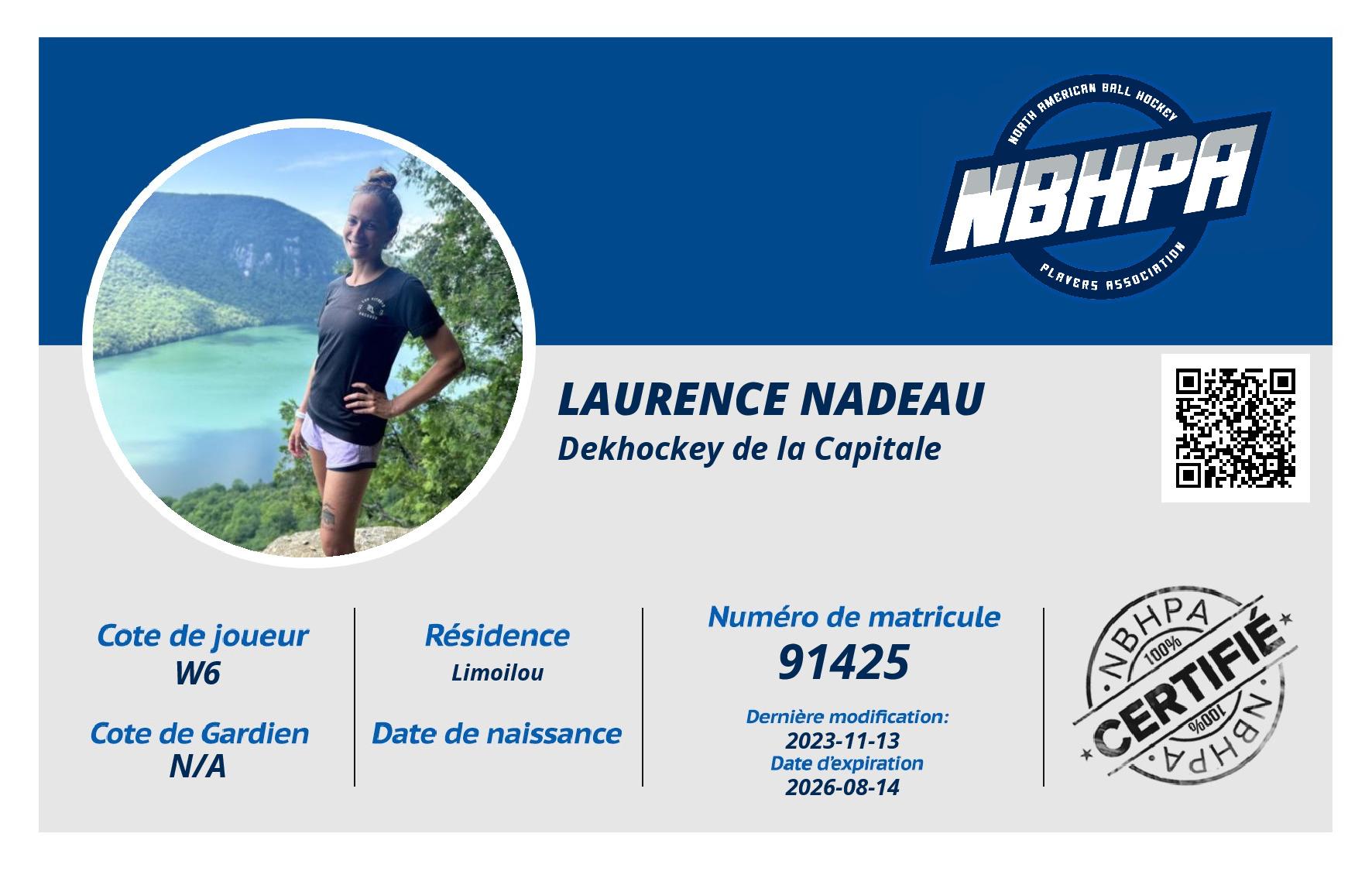 Laurence Nadeau
