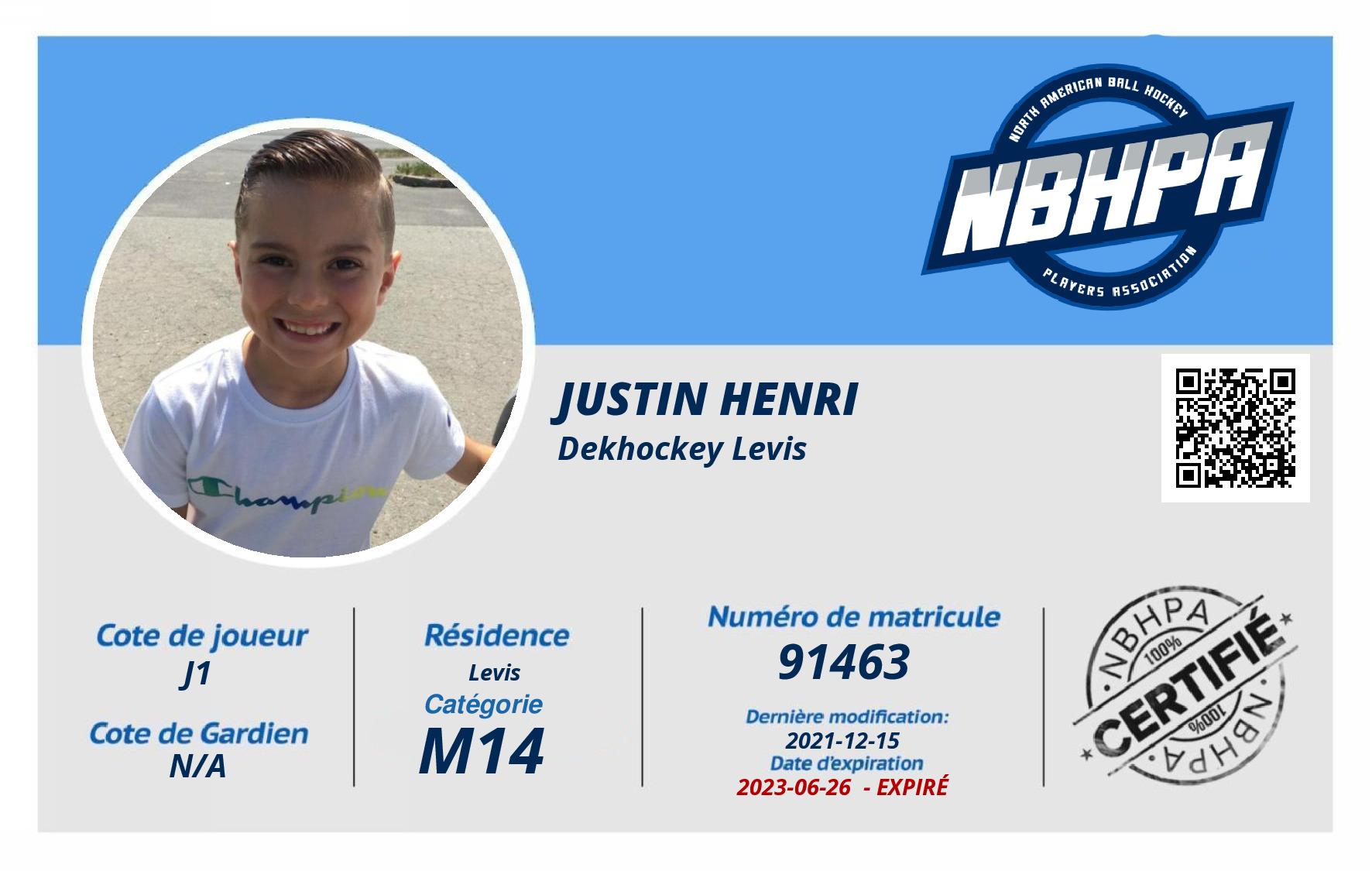 Justin Henri
