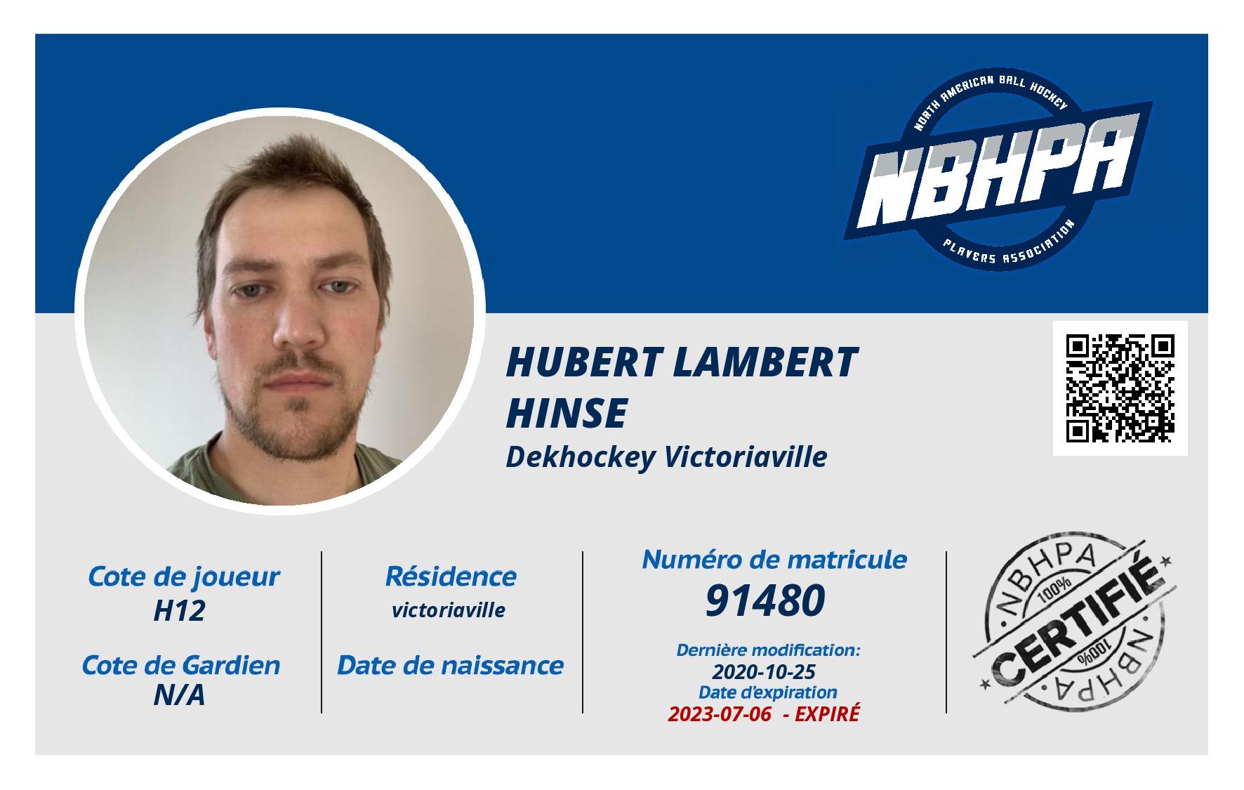 Hubert Lambert Hinse