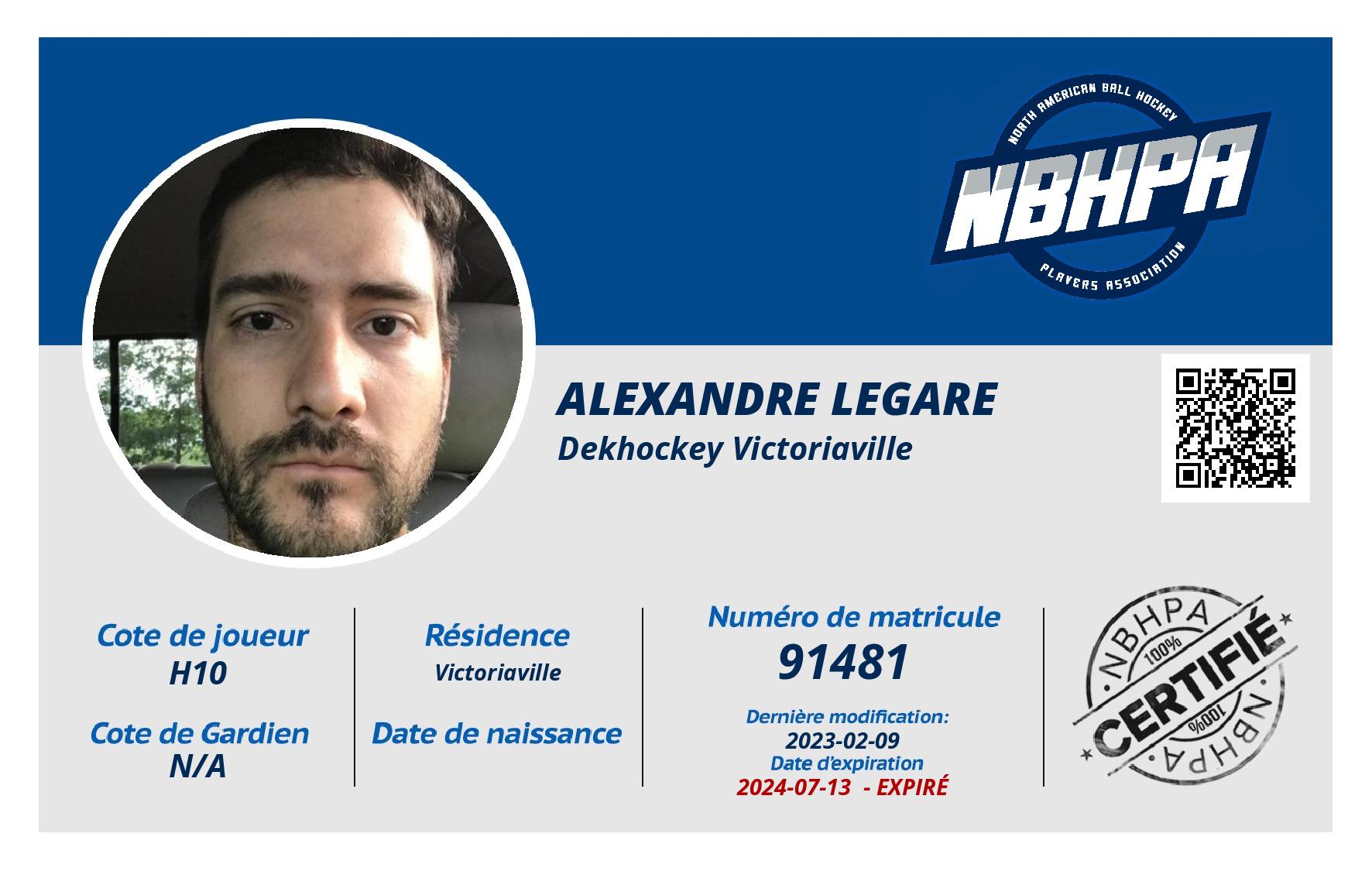 Alexandre Legare