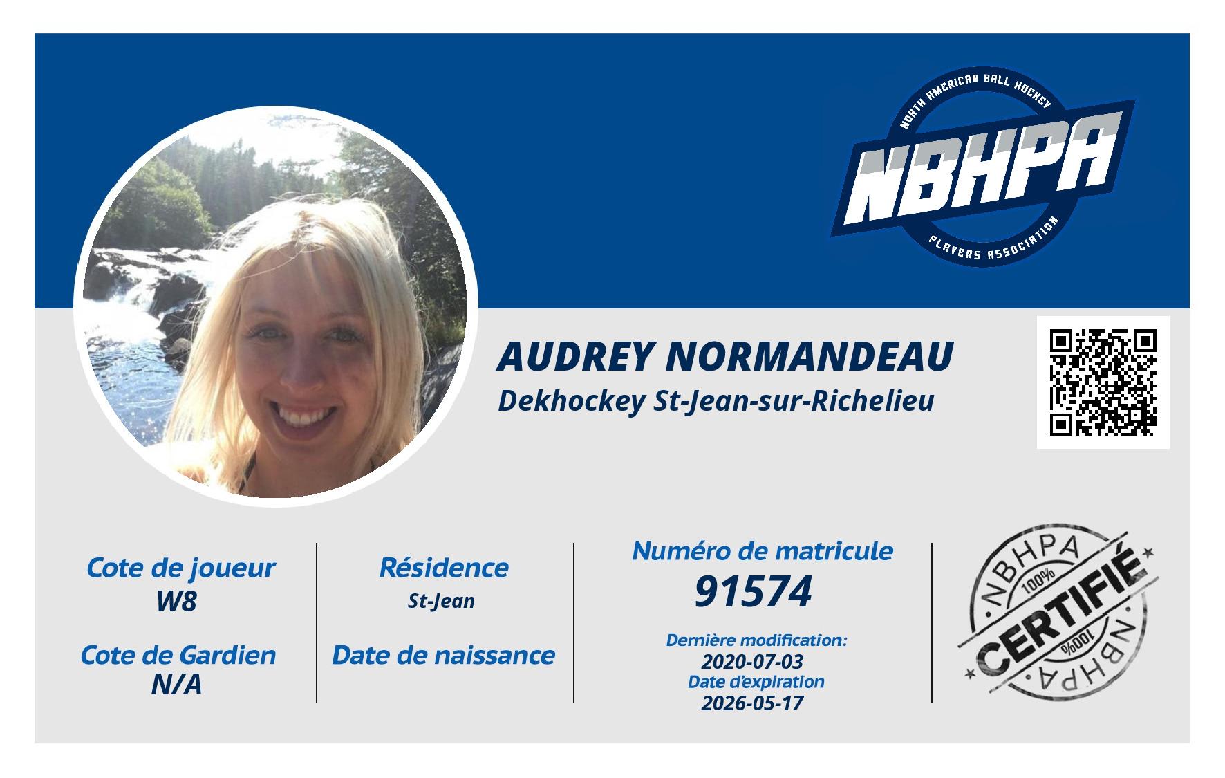 Audrey Normandeau