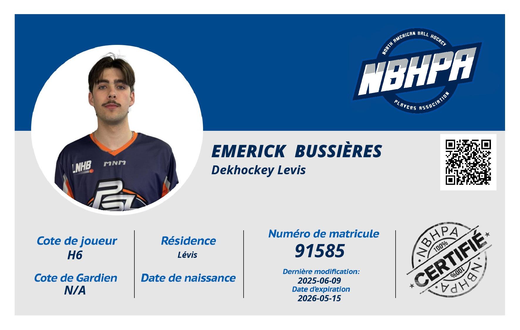 Emerick  Bussières 