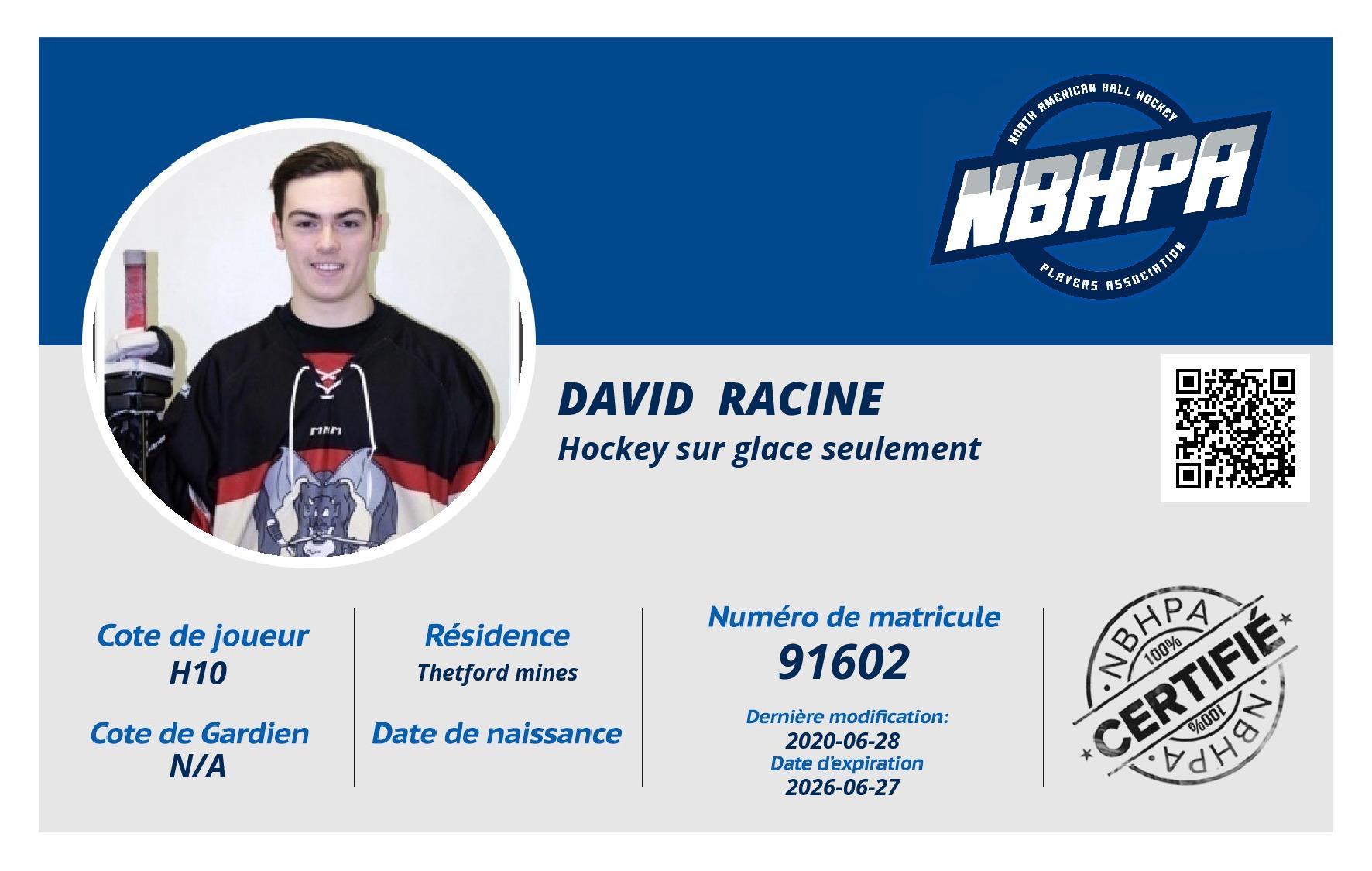 David  Racine