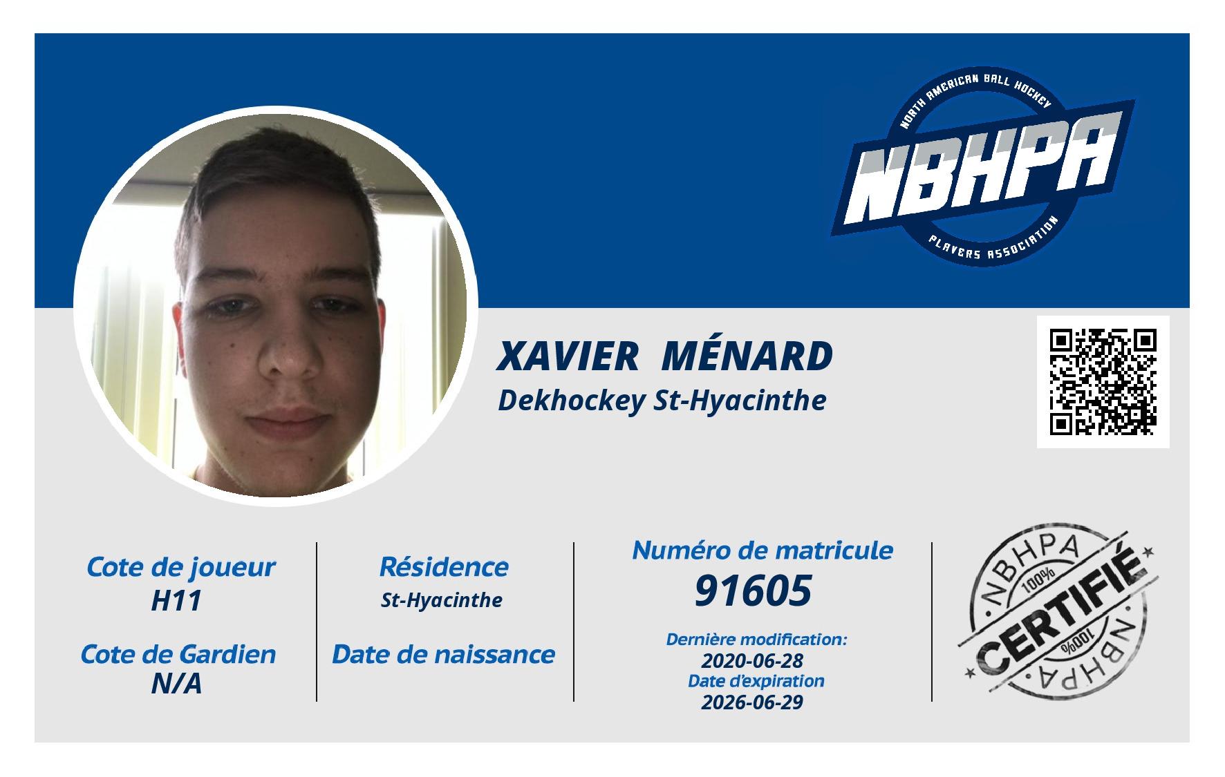 Xavier  Ménard 