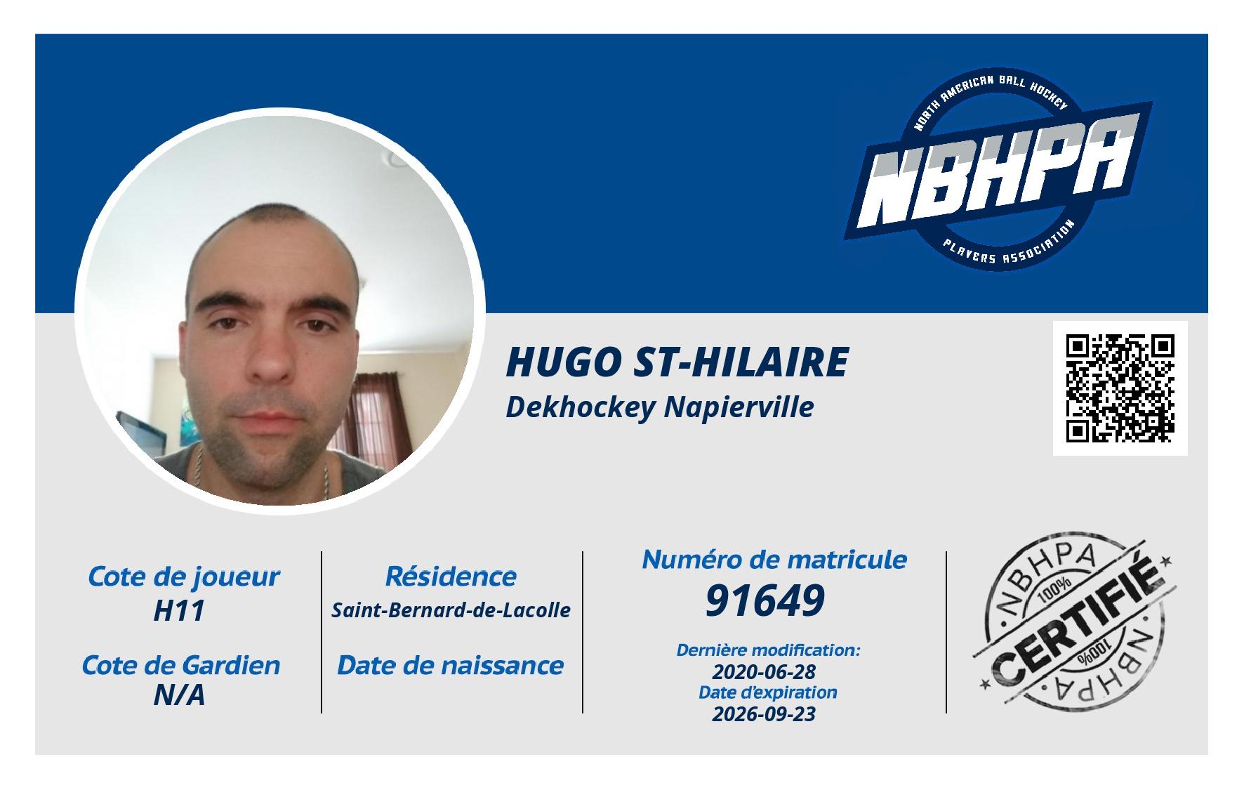 Hugo St-Hilaire