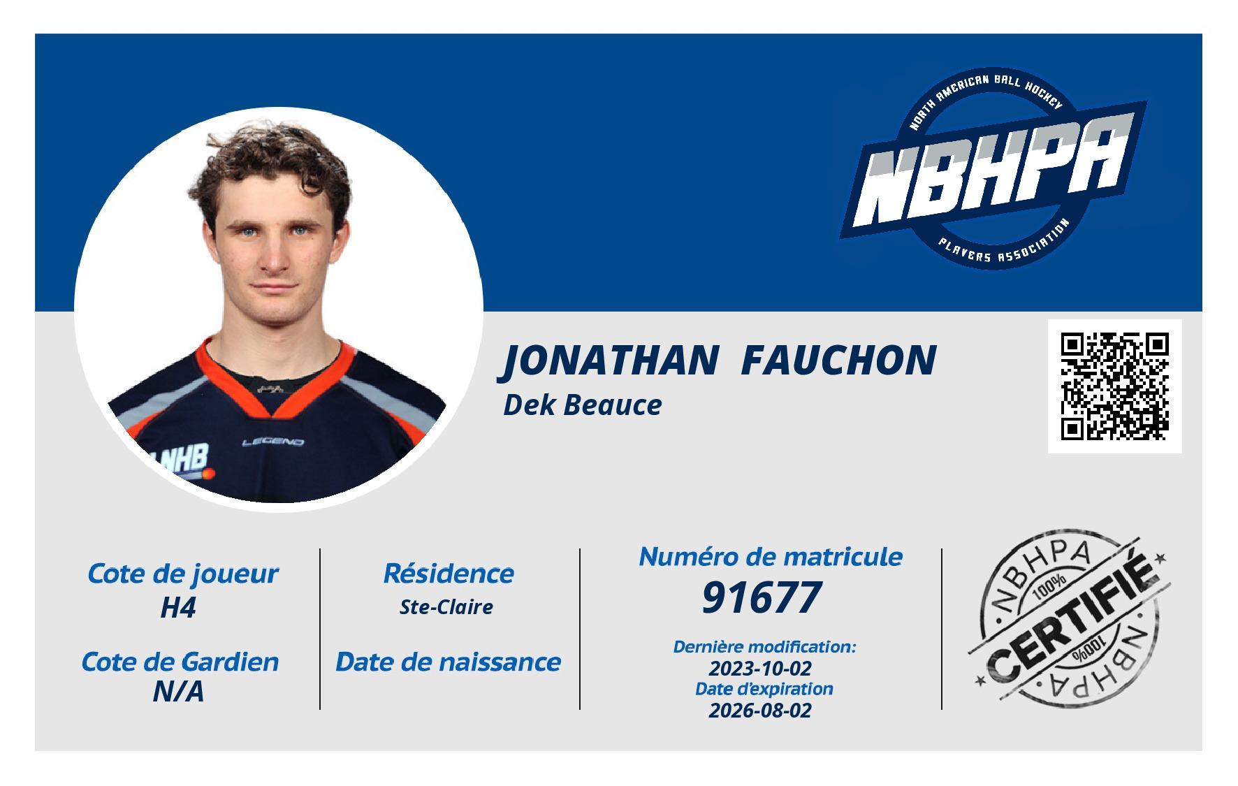 Jonathan  Fauchon