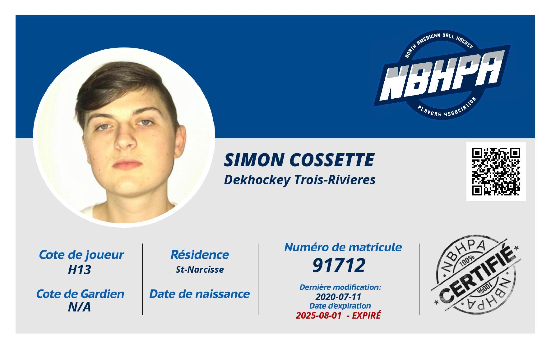Simon Cossette