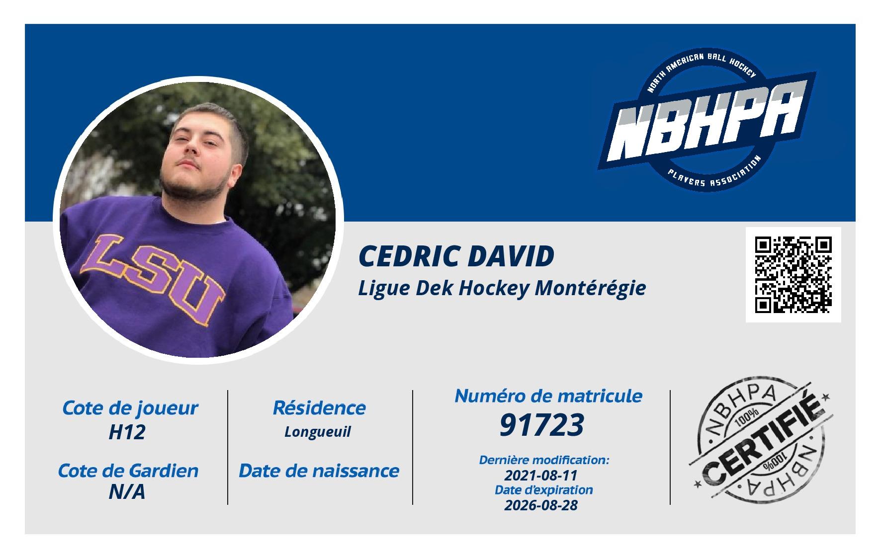Cedric David