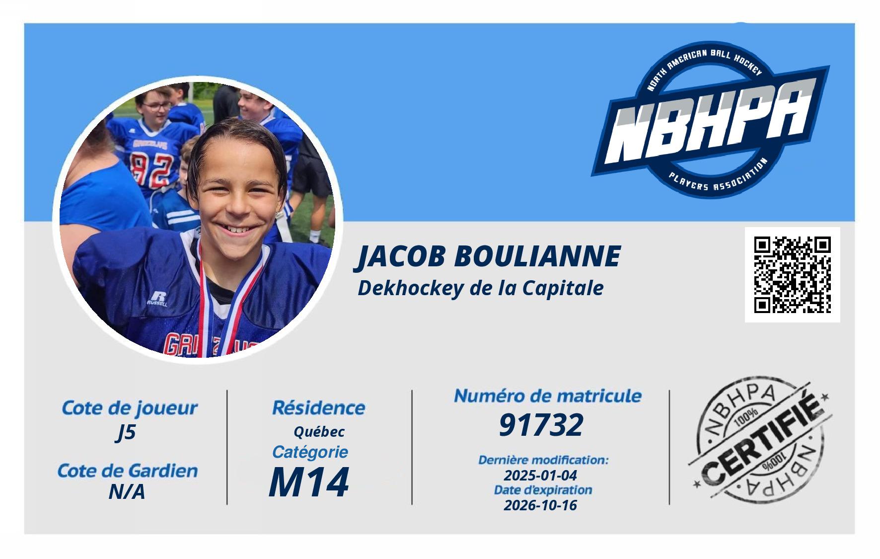 Jacob Boulianne