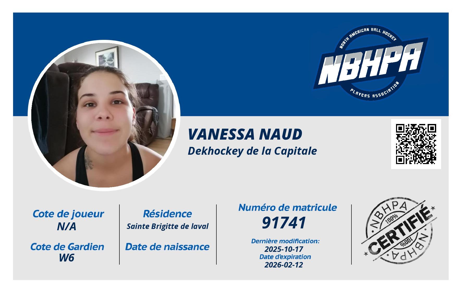 Vanessa Naud