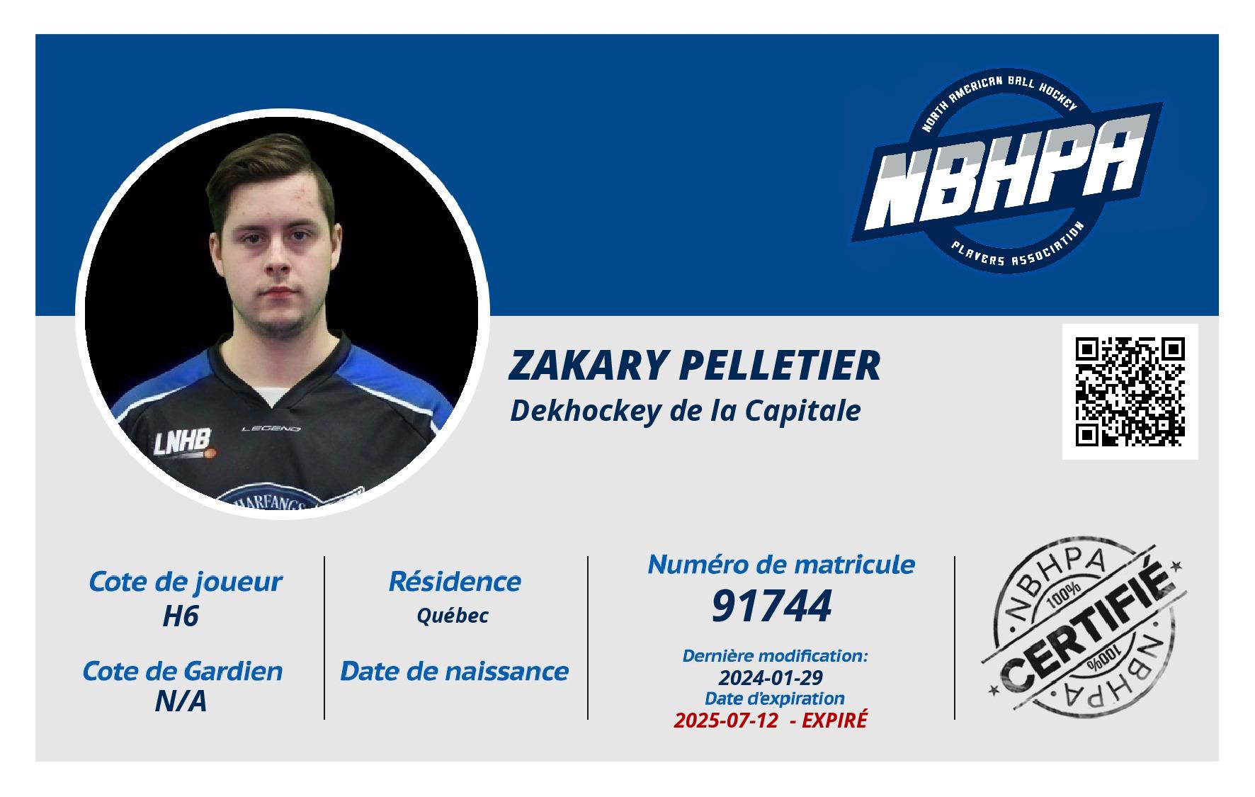 Zakary Pelletier