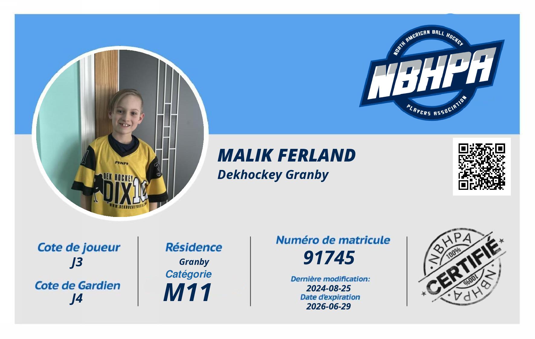 Malik Ferland