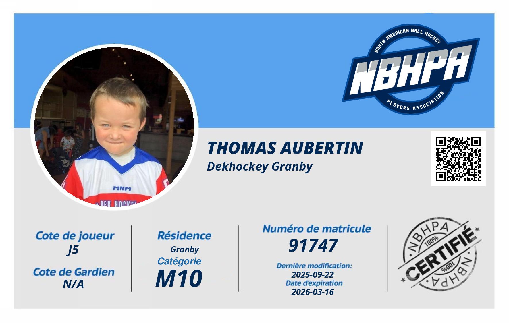 Thomas Aubertin
