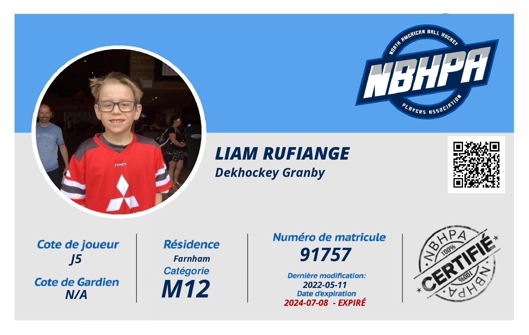 Liam Rufiange