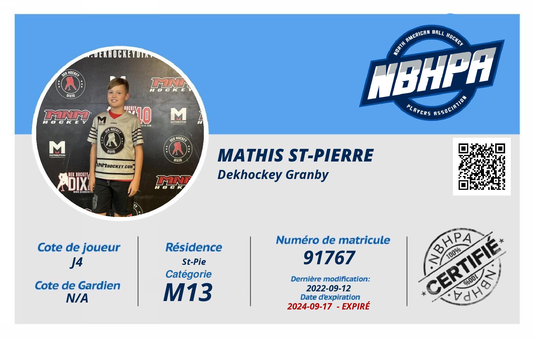 Mathis St-Pierre