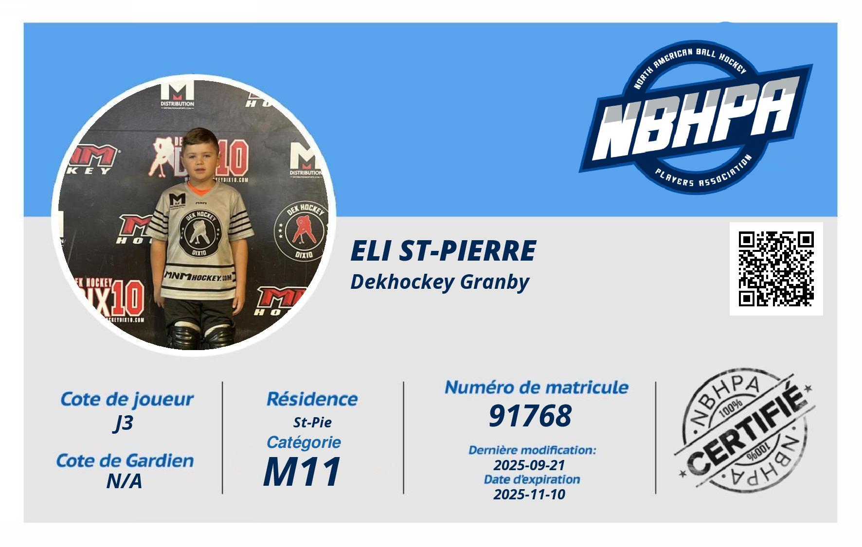 Eli St-Pierre 