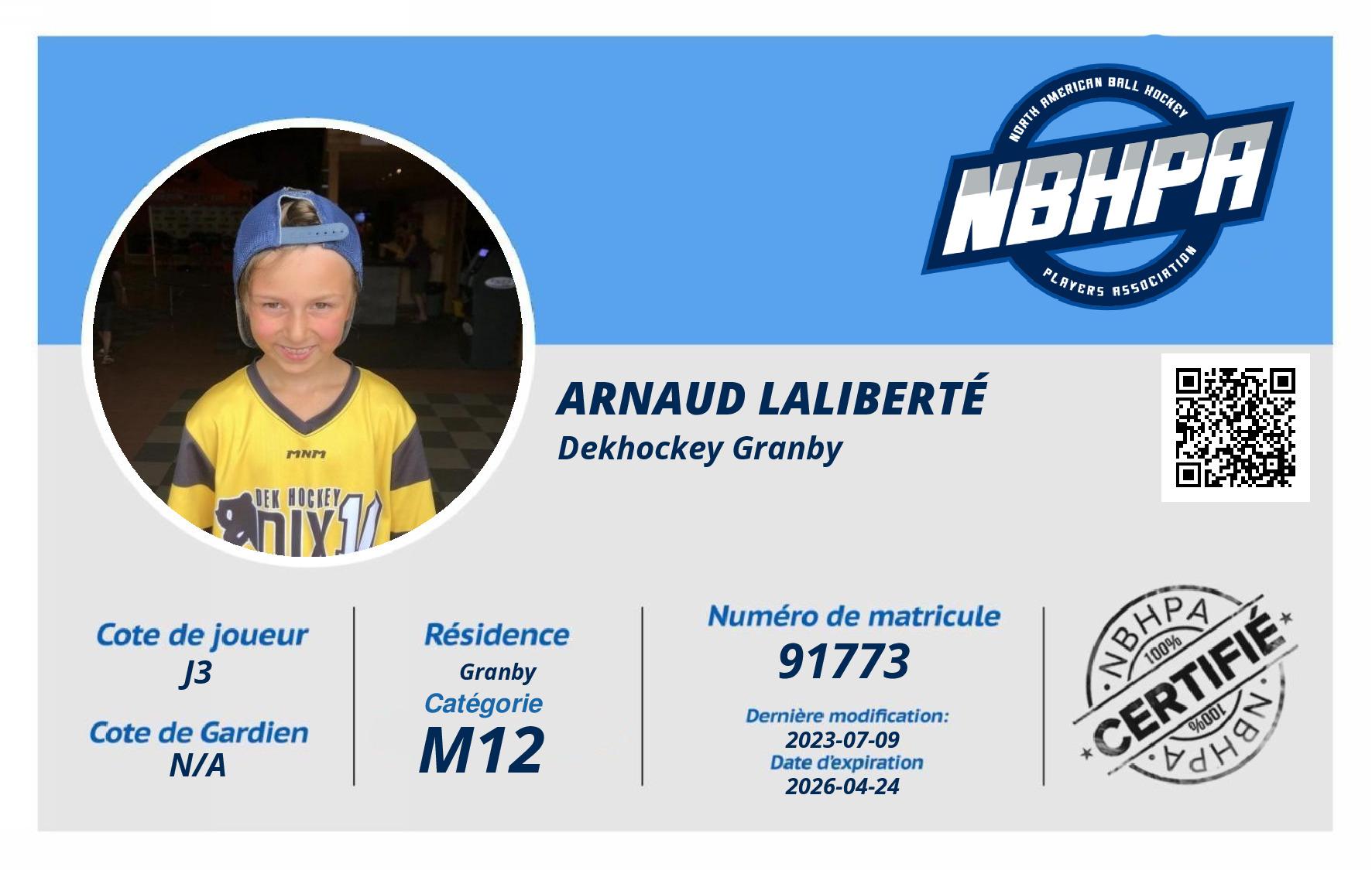 Arnaud Laliberté