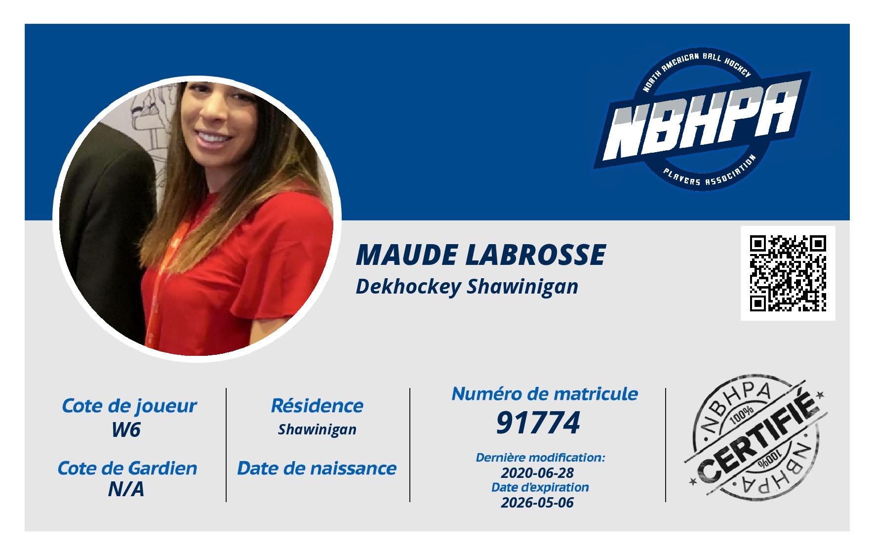Maude Labrosse