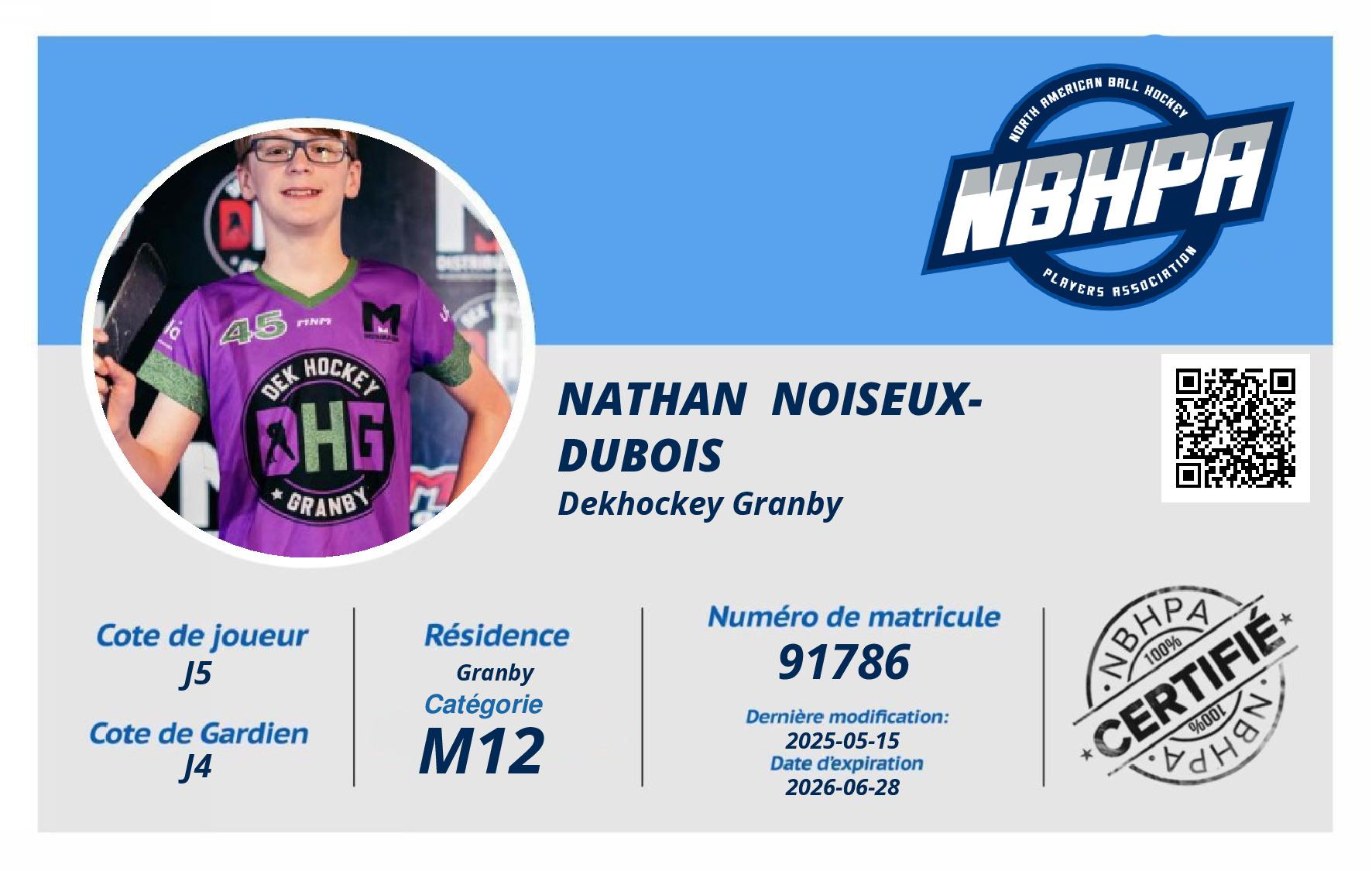 Nathan  Noiseux-Dubois