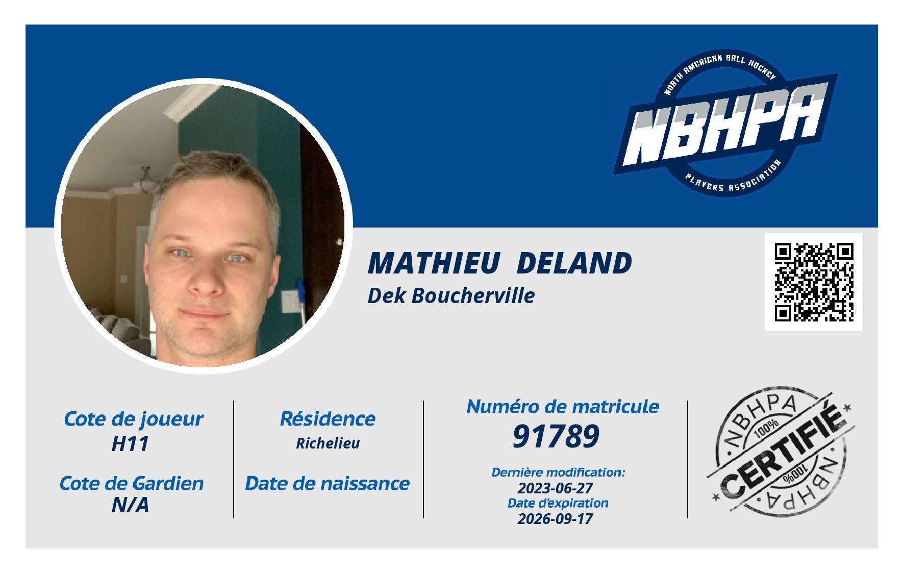 Mathieu  Deland