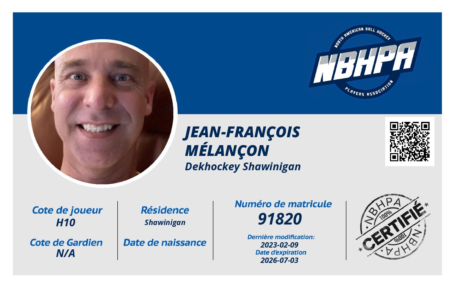 Jean-François Mélançon