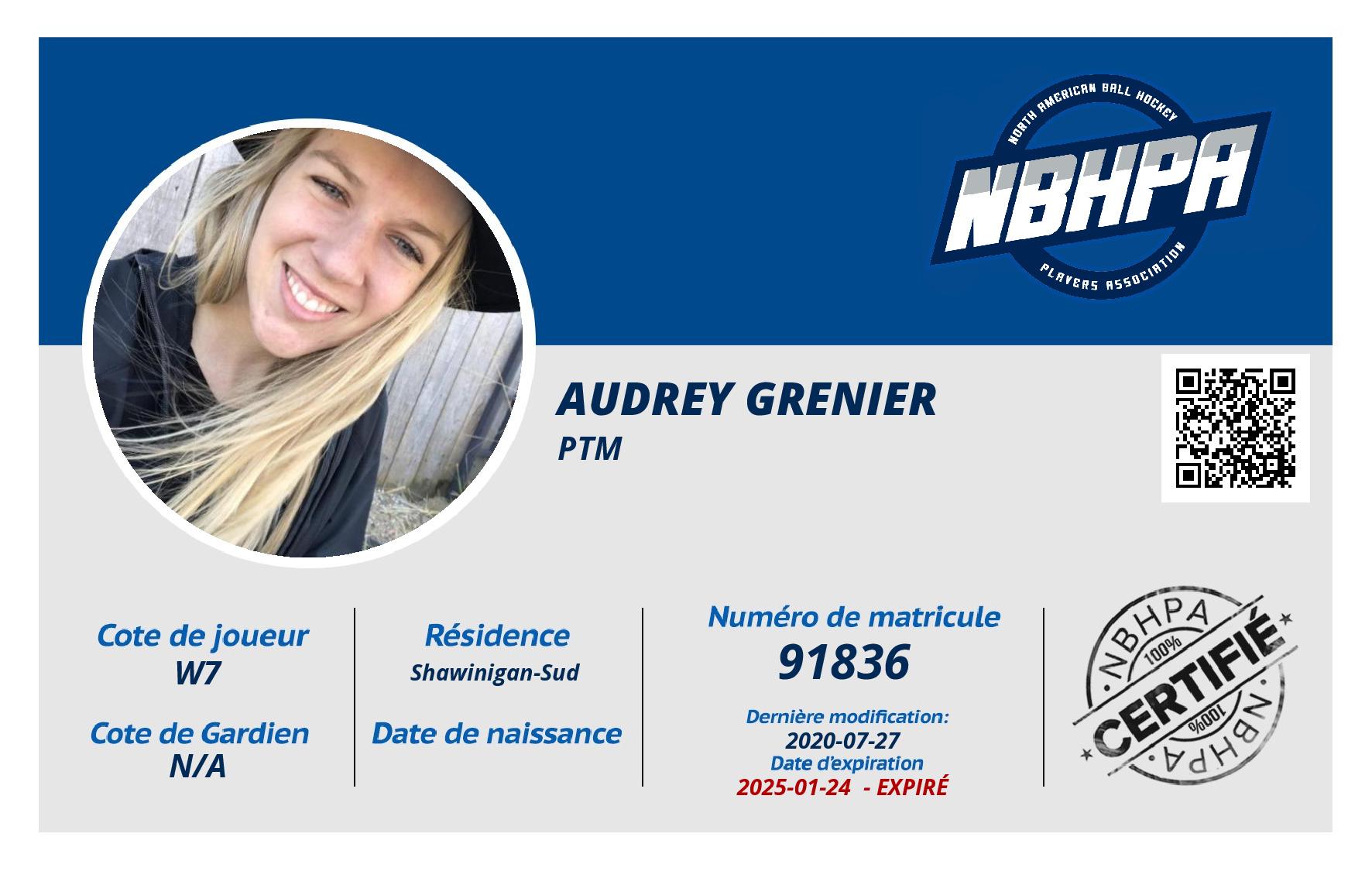 Audrey Grenier