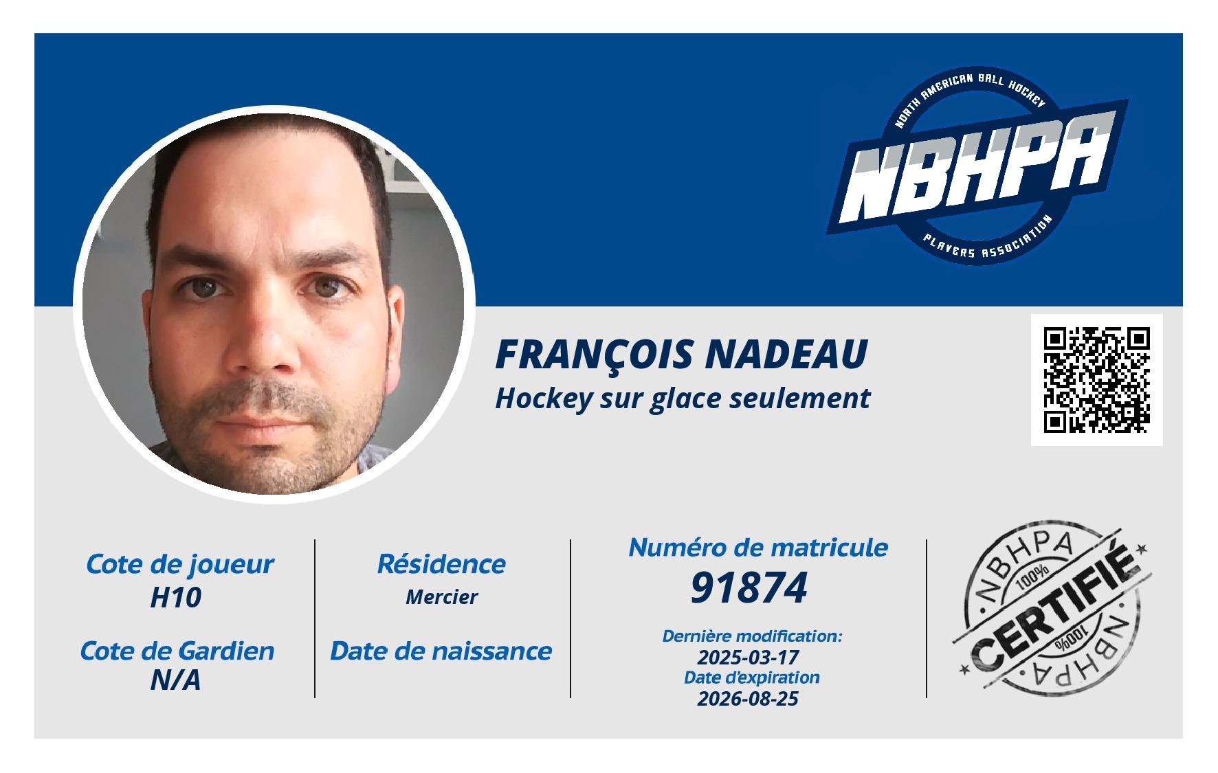 François Nadeau