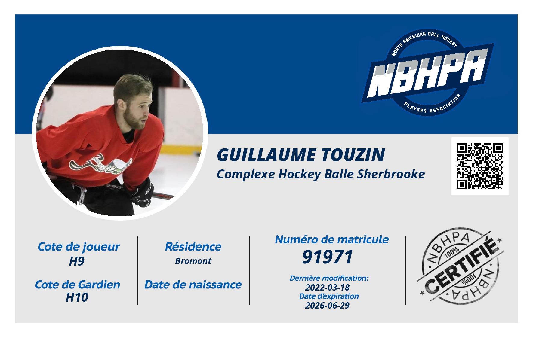 Guillaume Touzin