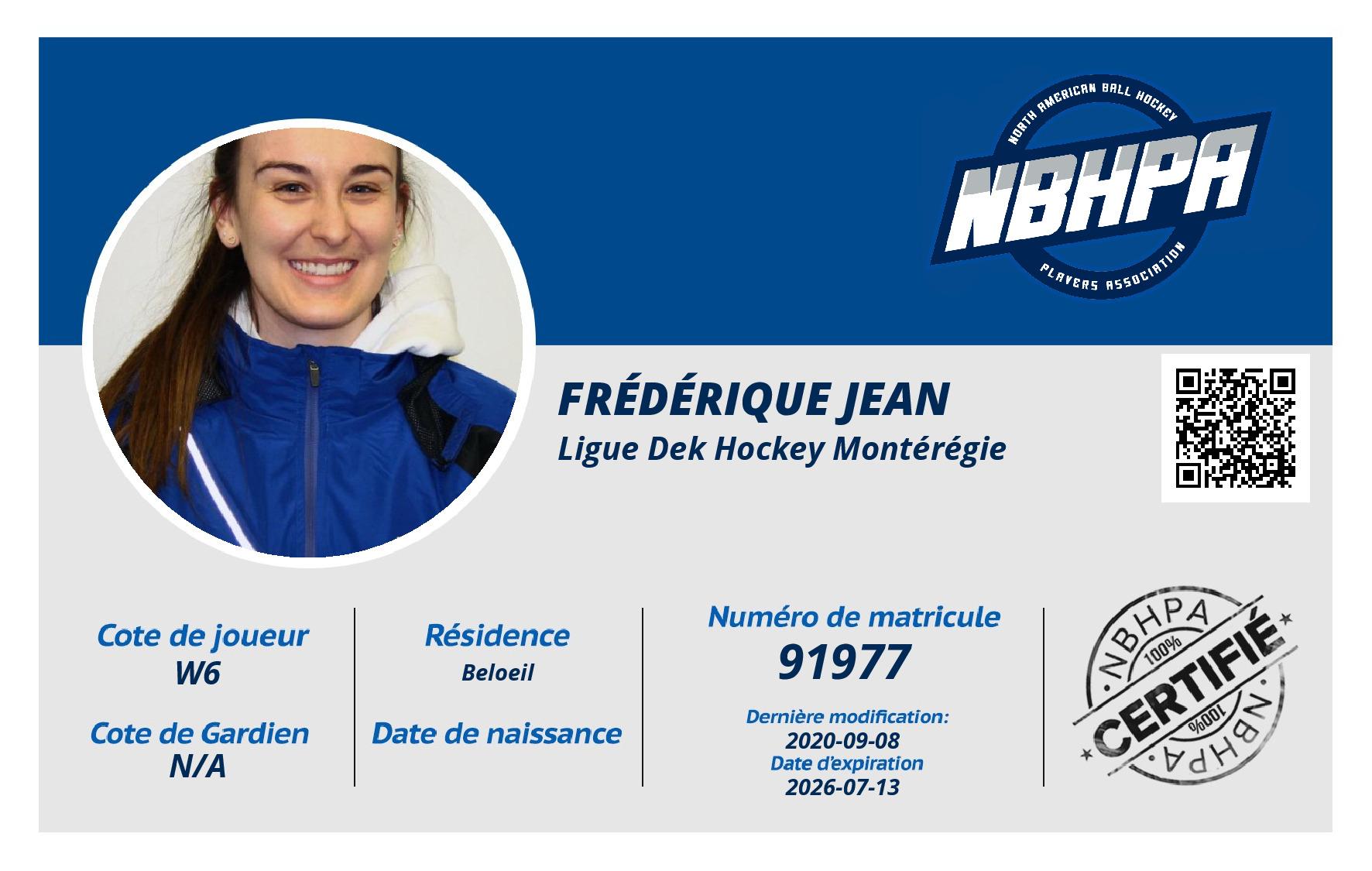 Frédérique Jean 