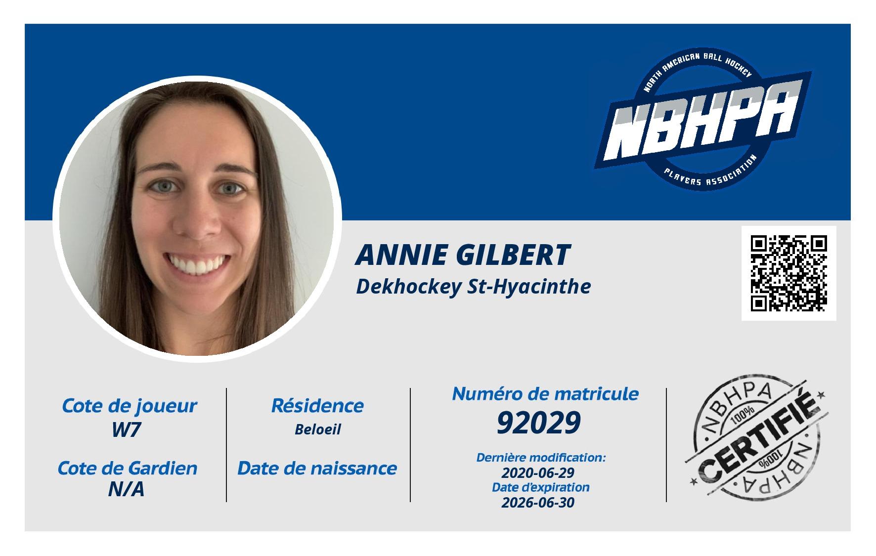 Annie Gilbert