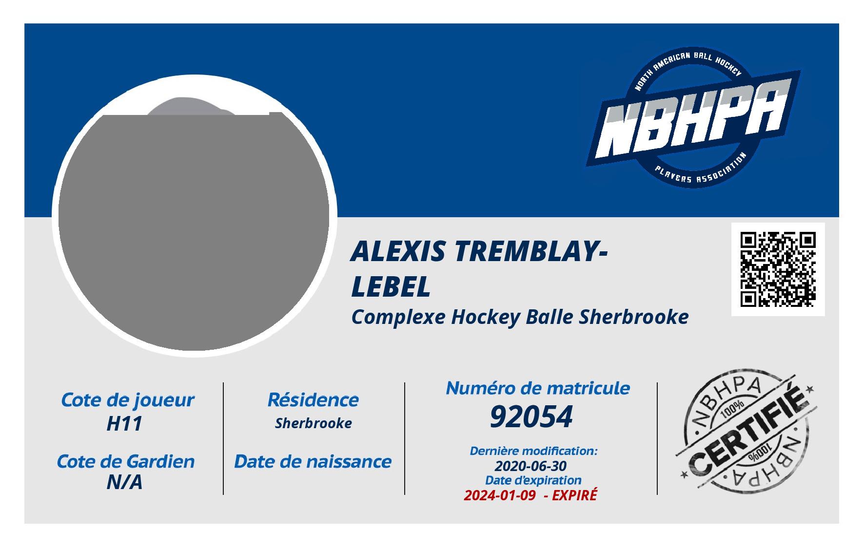 Alexis Tremblay-Lebel