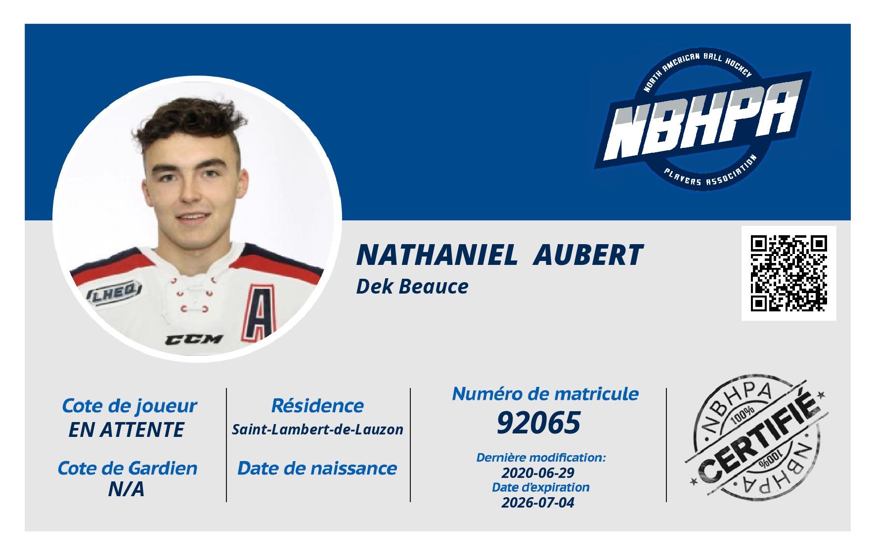 Nathaniel  Aubert