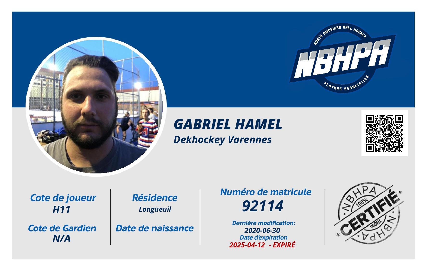 Gabriel Hamel