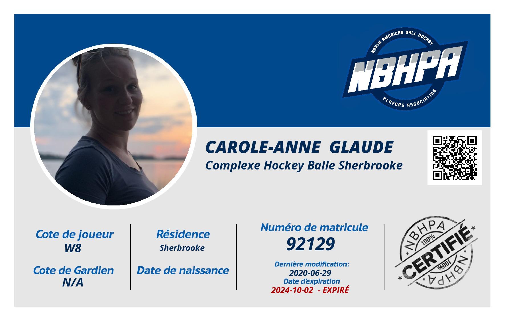 Carole-Anne  Glaude