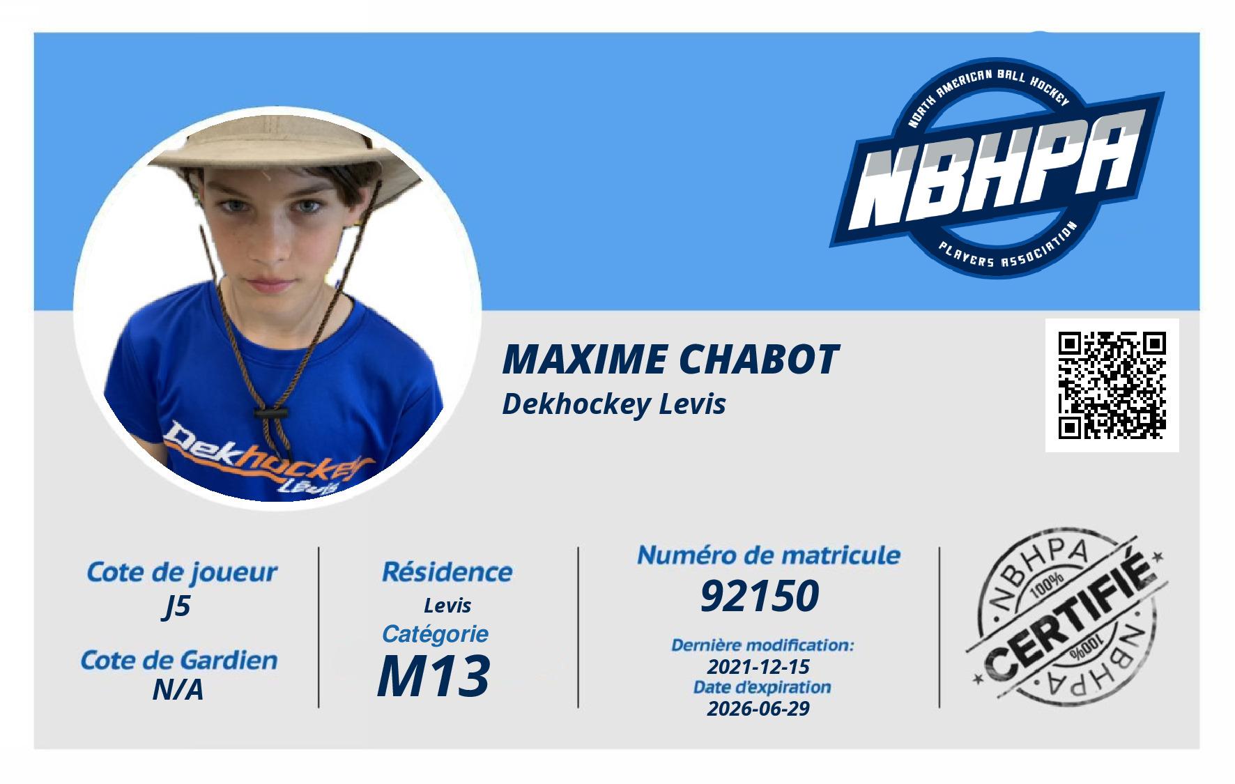 Maxime Chabot