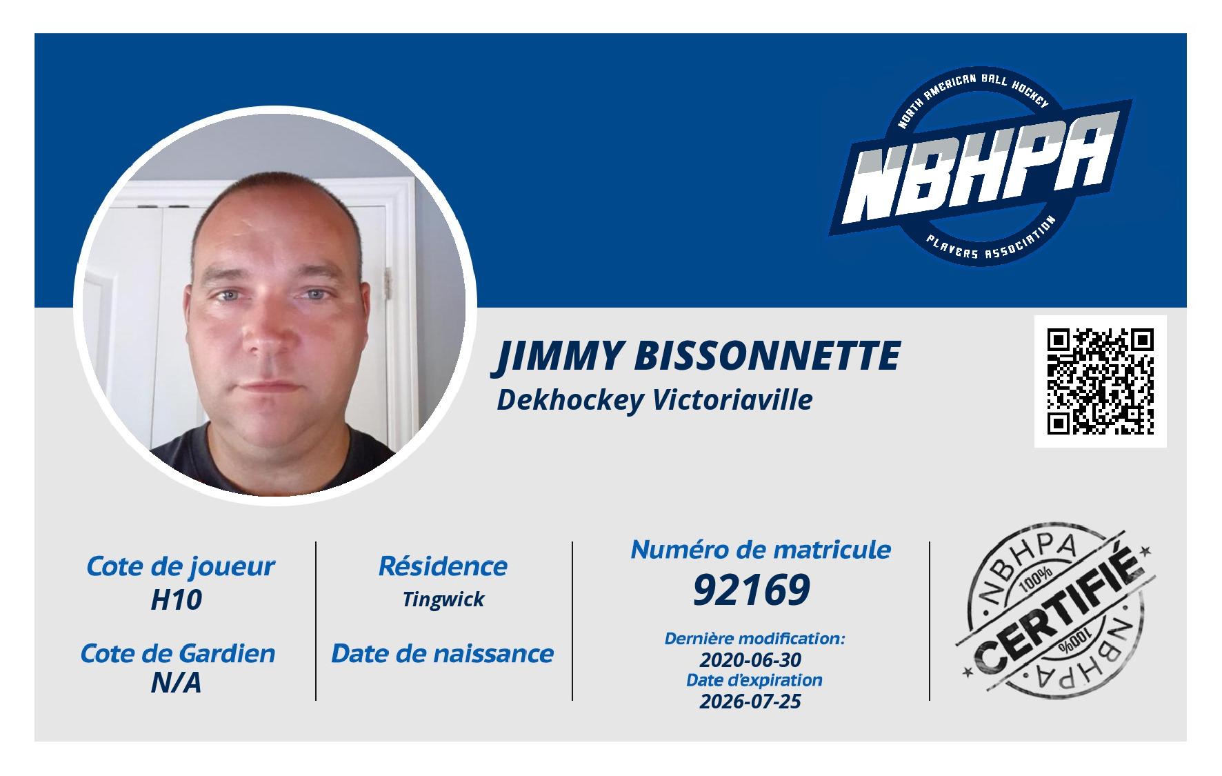 Jimmy Bissonnette 