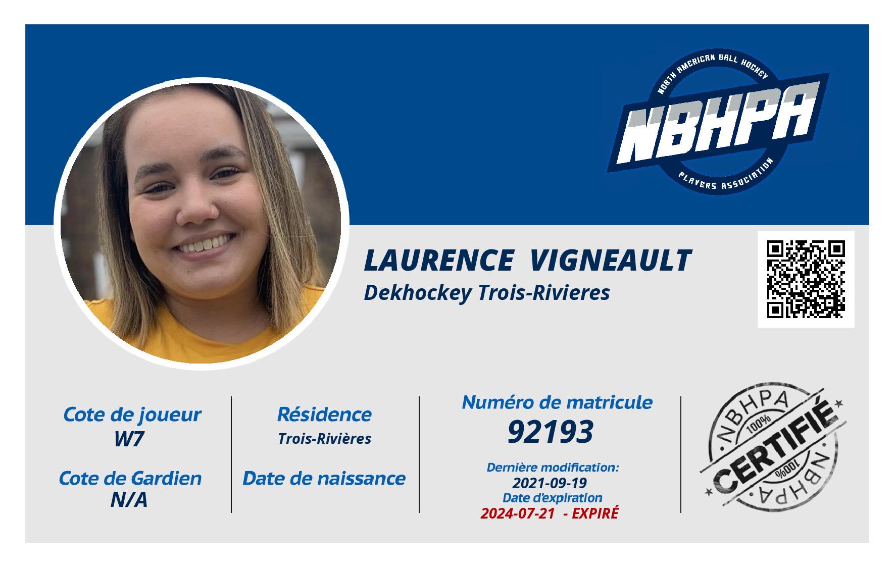 Laurence  Vigneault 