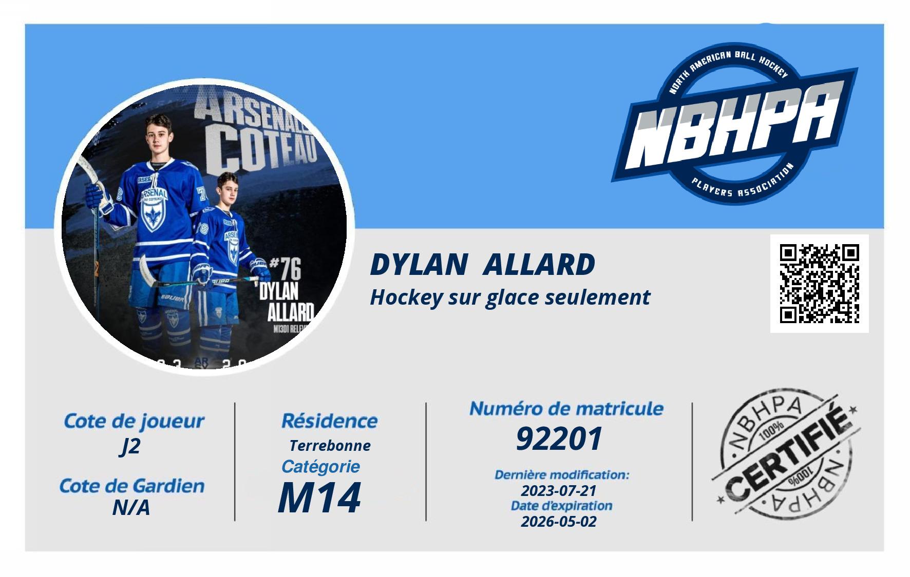 Dylan  Allard 