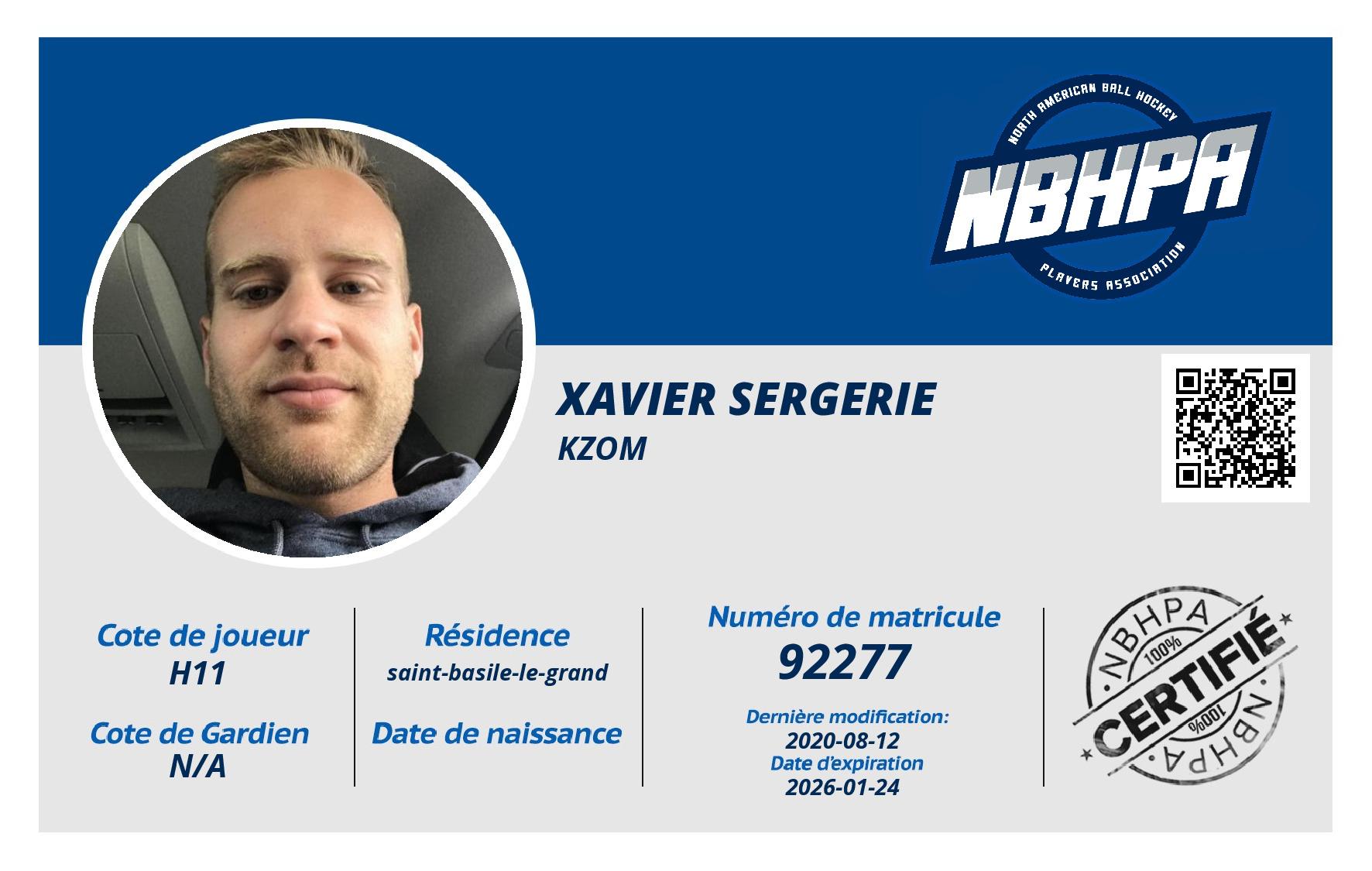 Xavier Sergerie