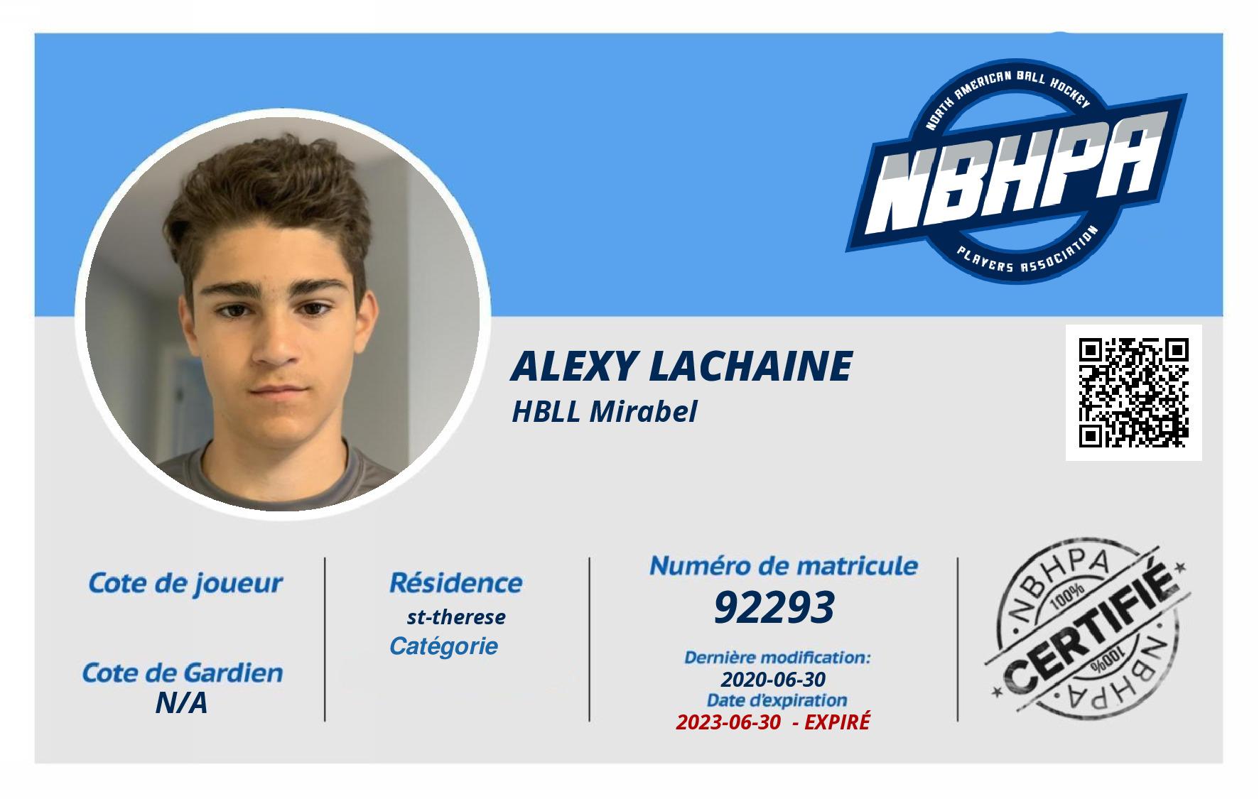 Alexy Lachaine