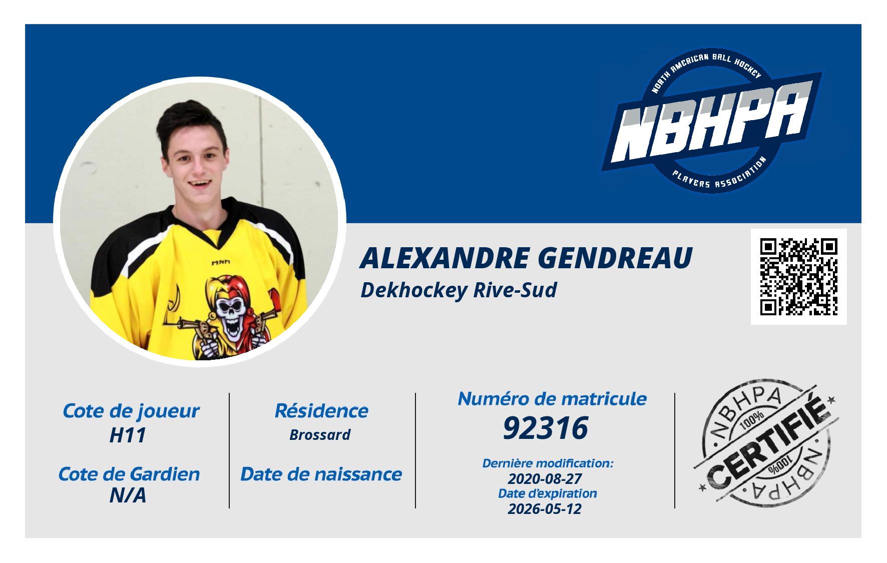 Alexandre Gendreau