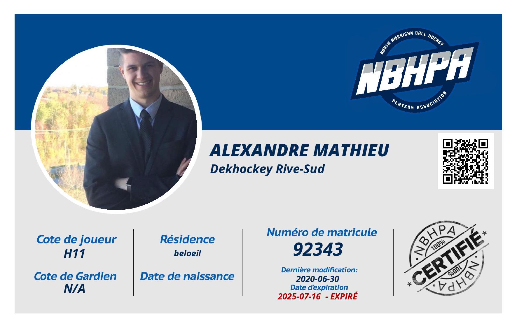 Alexandre Mathieu