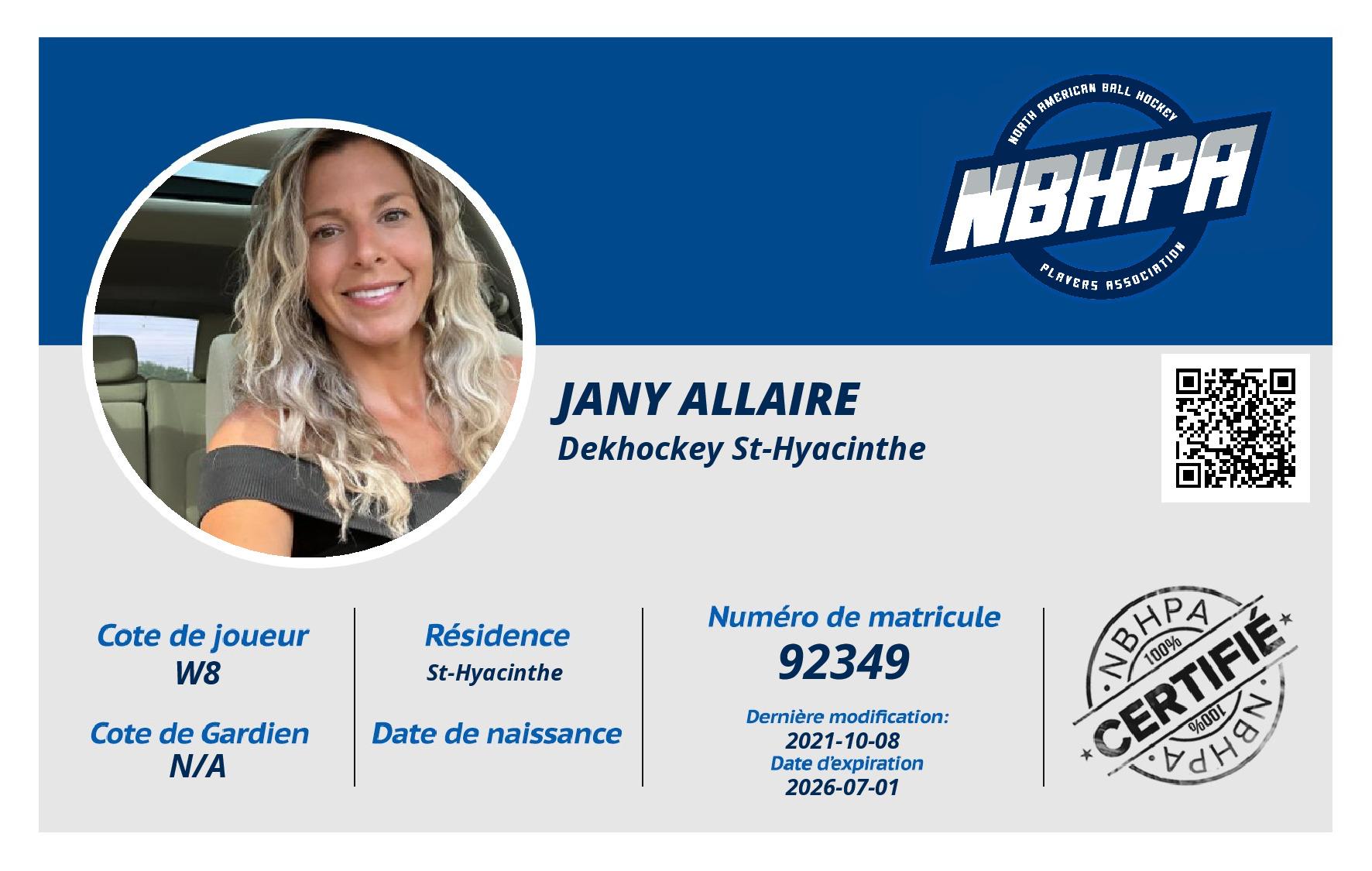 Jany Allaire 