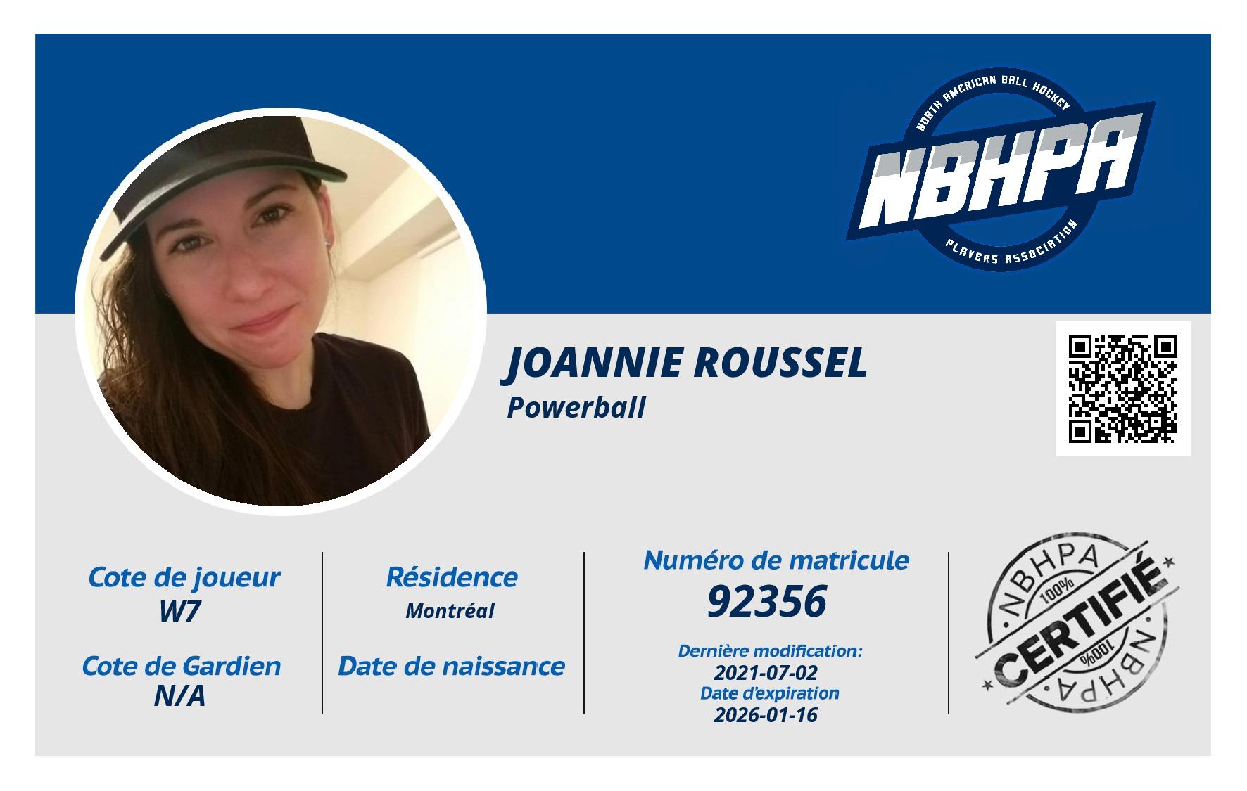 Joannie Roussel