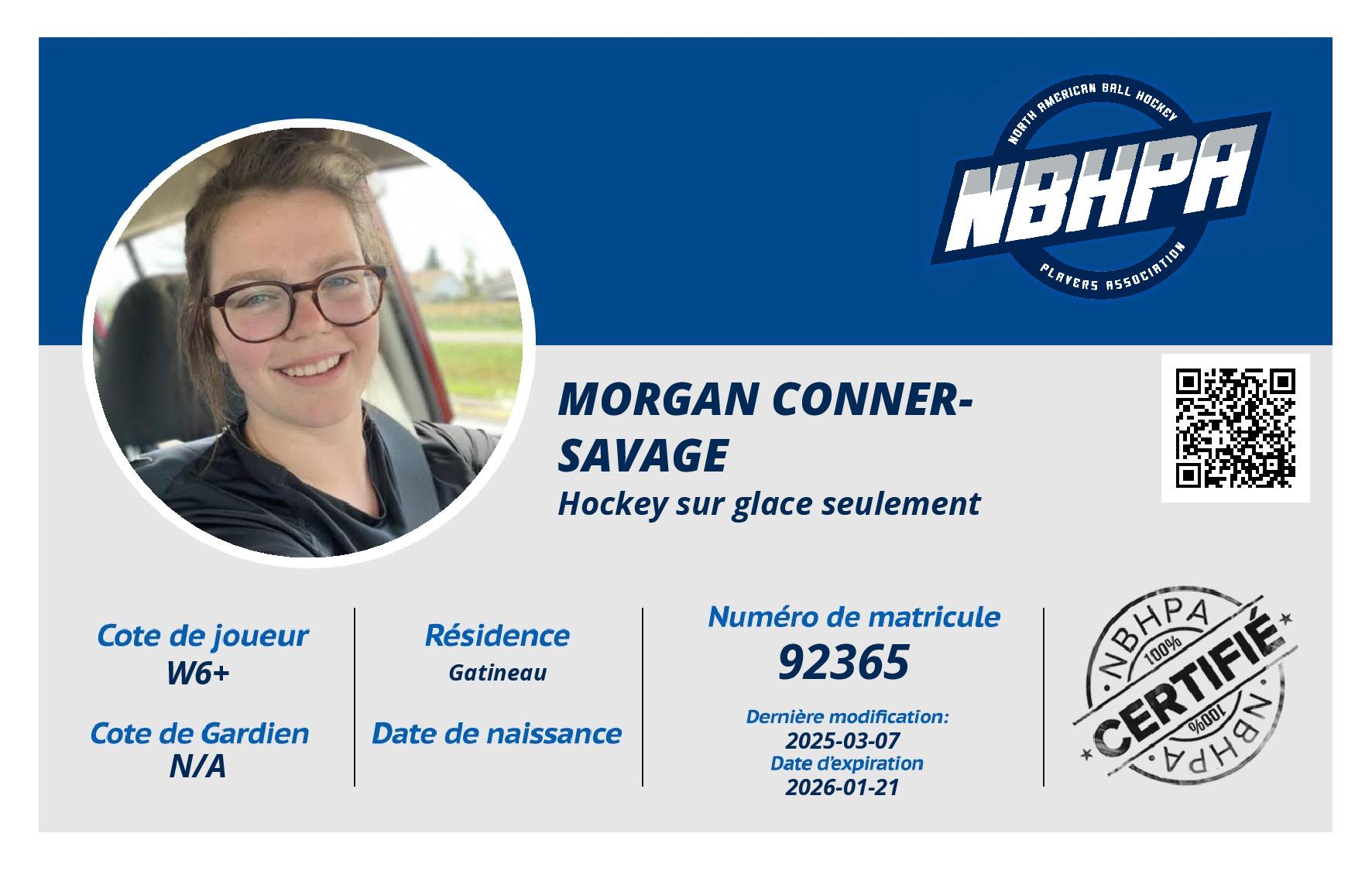 Morgan Conner-Savage