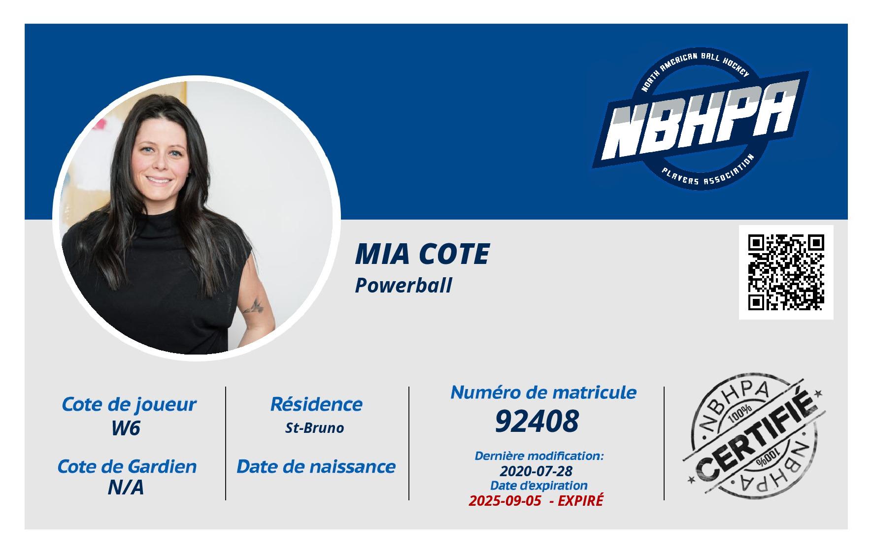 Mia Cote