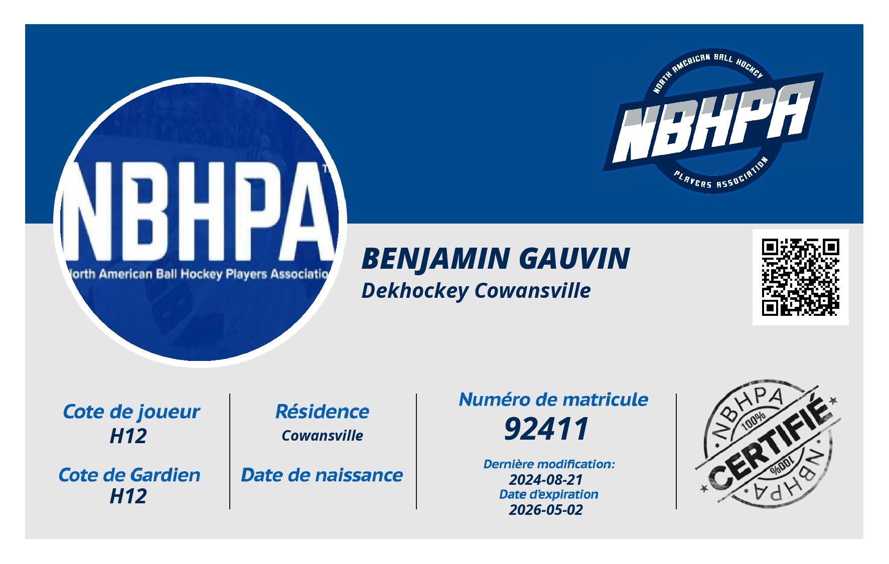 Benjamin Gauvin