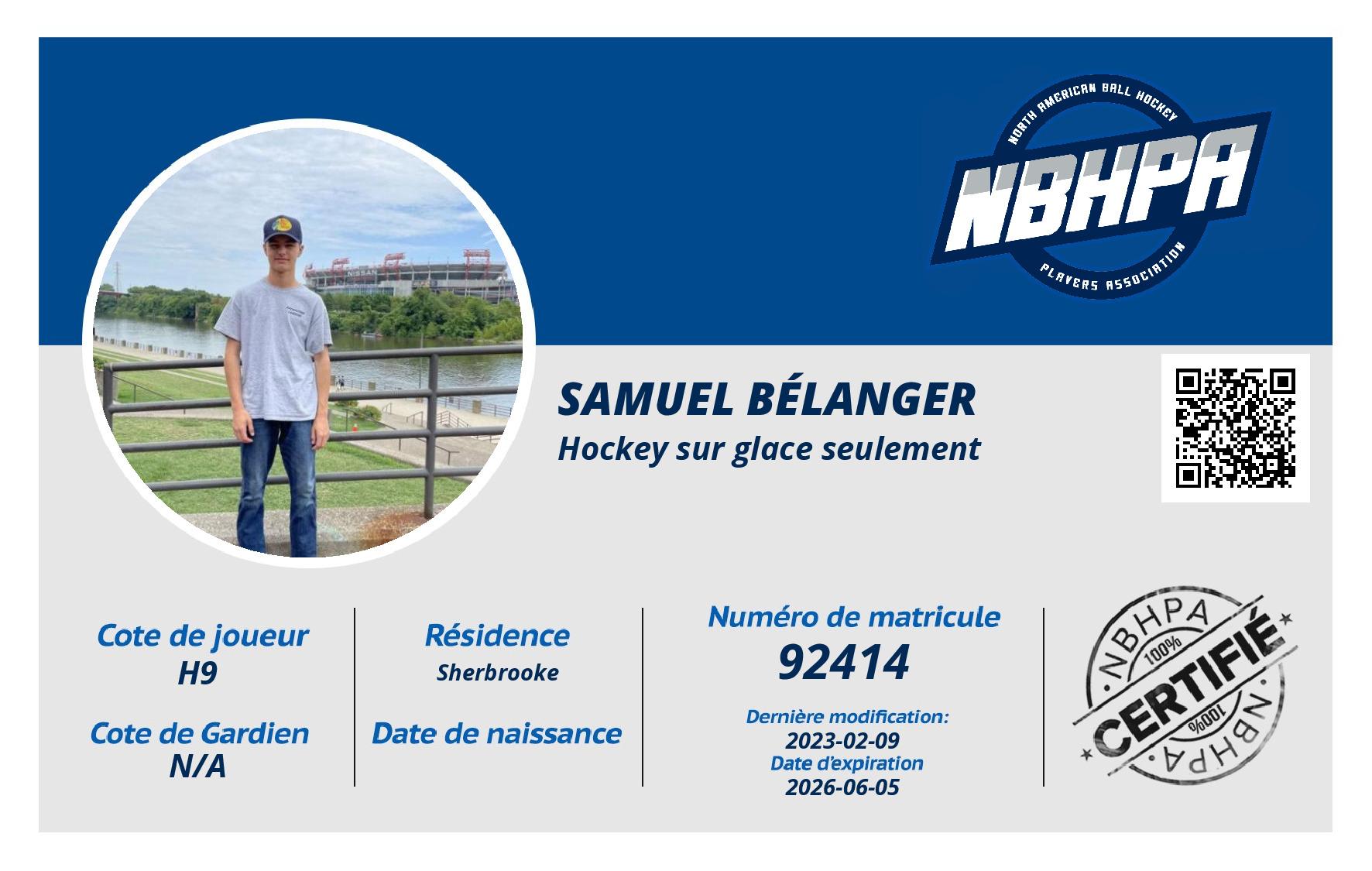 Samuel Bélanger