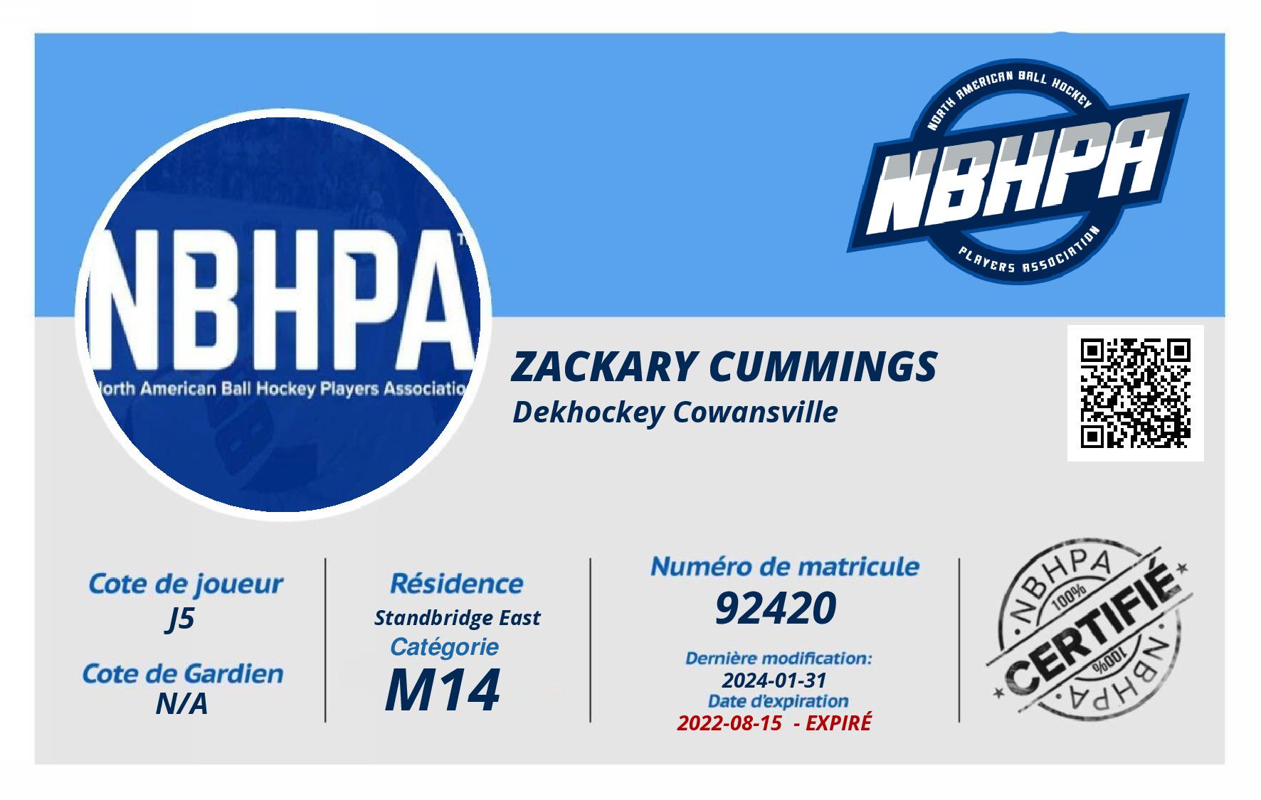 Zackary Cummings