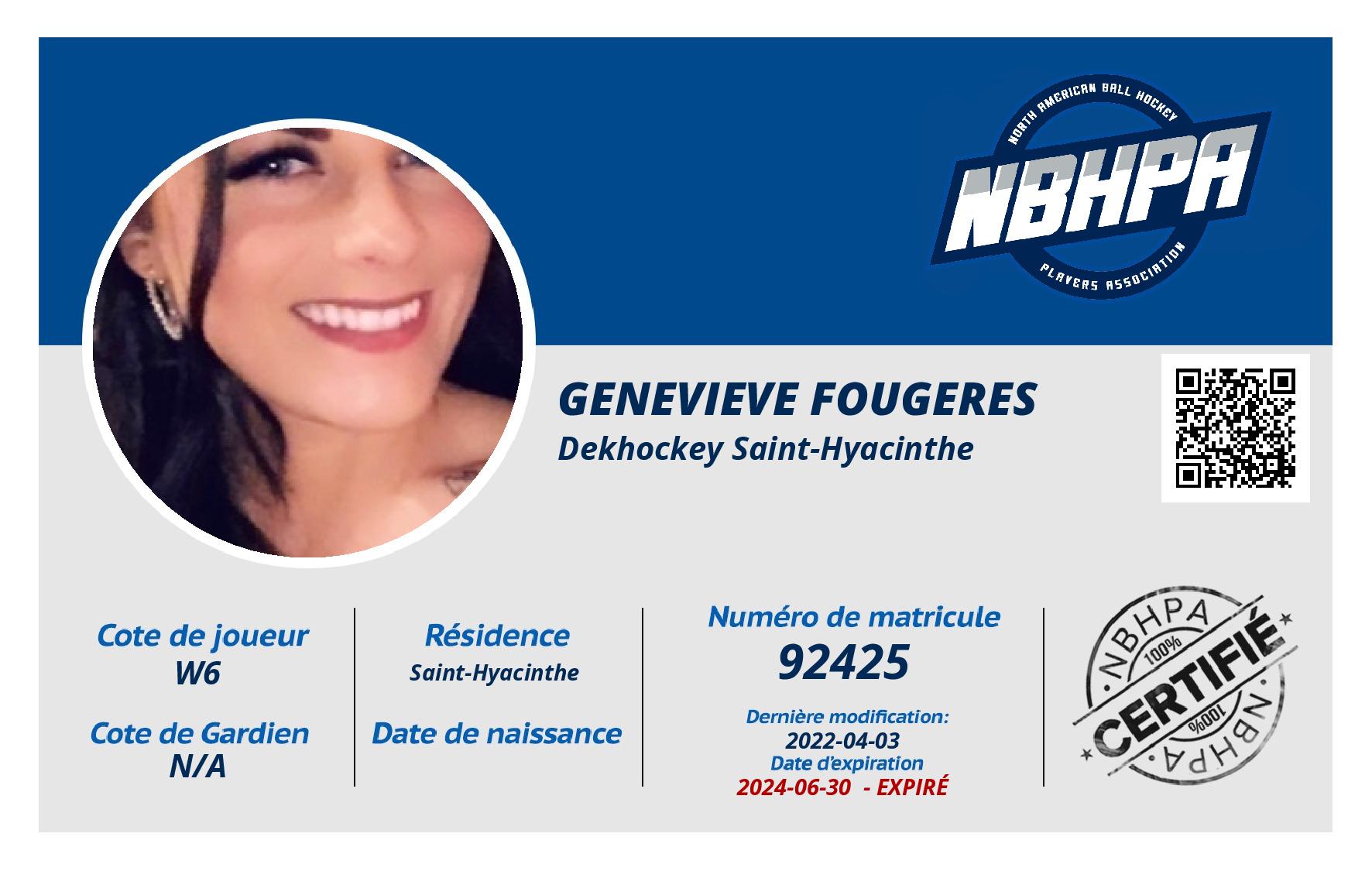 Genevieve Fougeres